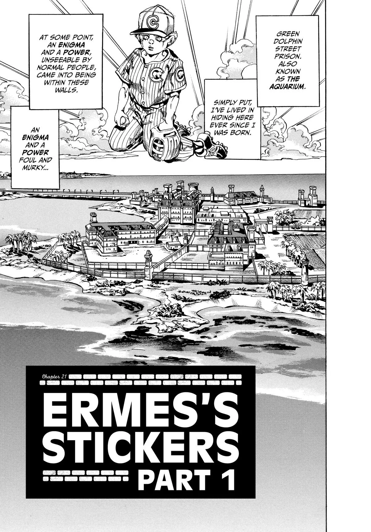 JoJo's Bizarre Adventure - Part 6 - Stone Ocean — Chapter 21 — Page 1