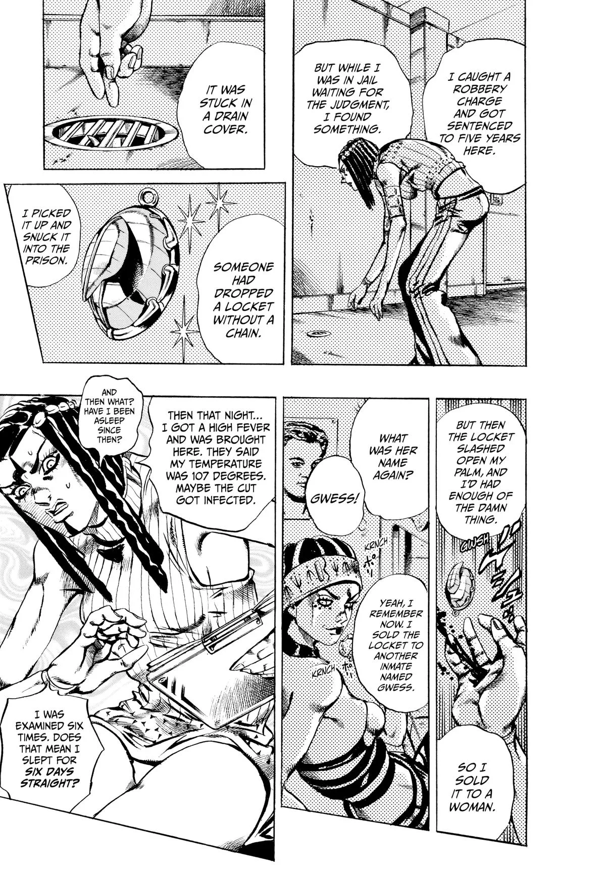 JoJo's Bizarre Adventure - Part 6 - Stone Ocean — Chapter 21 — Page 7