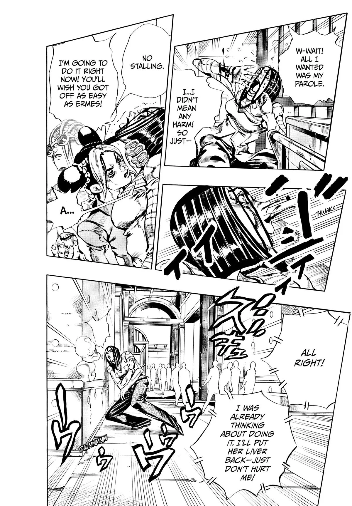 JoJo's Bizarre Adventure - Part 6 - Stone Ocean — Chapter 39 — Page 4