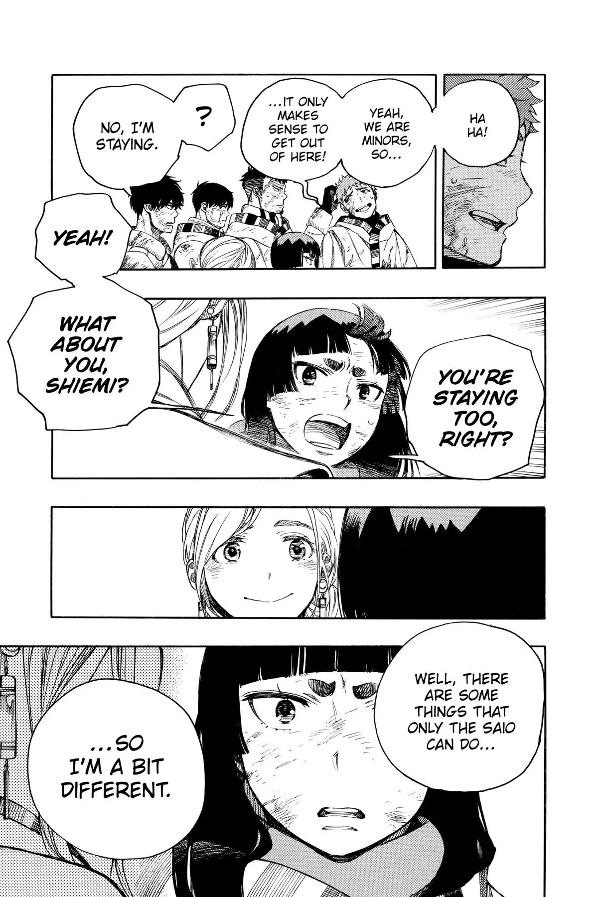 Blue Exorcist — Chapter 142 — Page 19