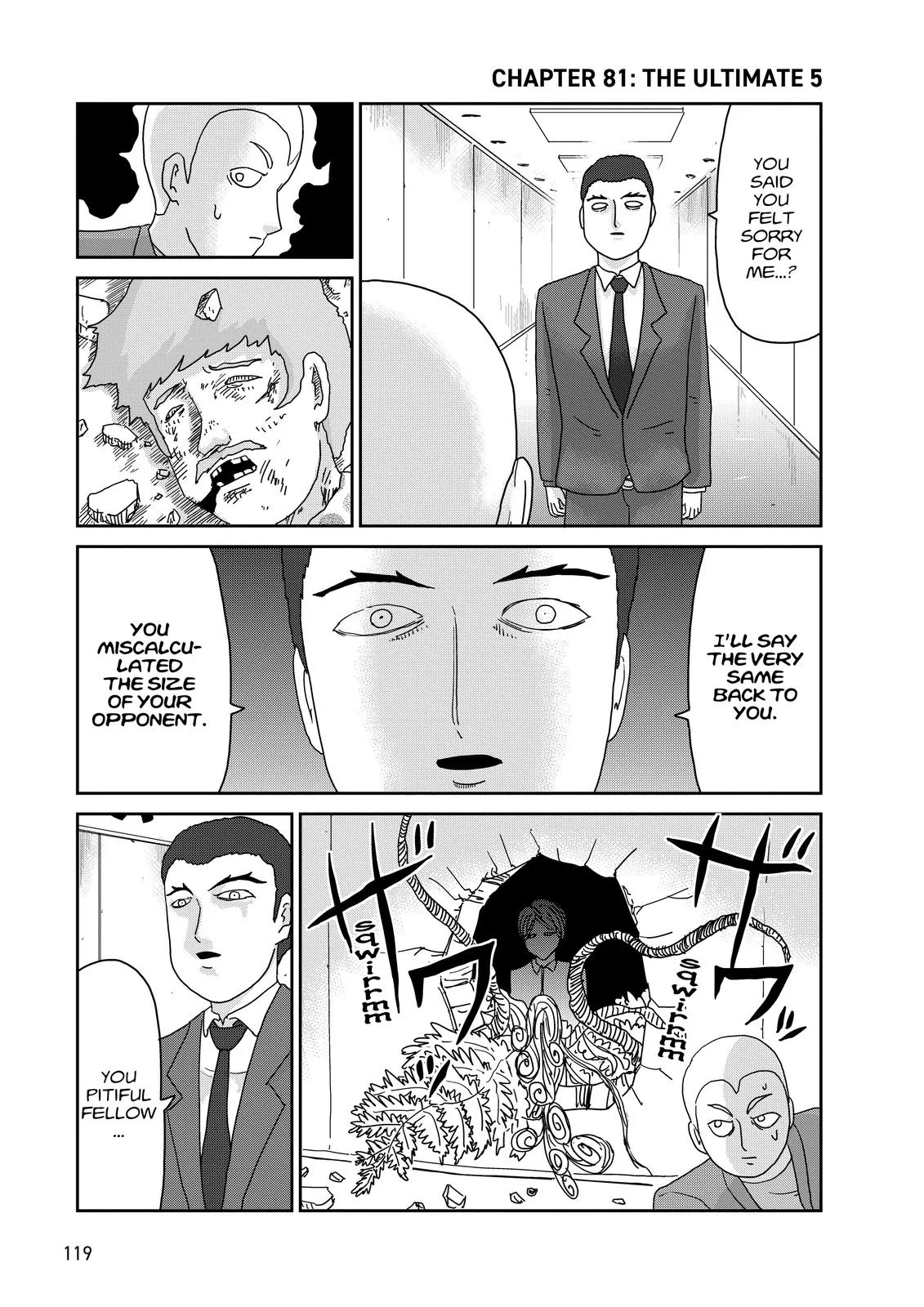 Mob Psycho 100 — Chapter 81 — Page 1