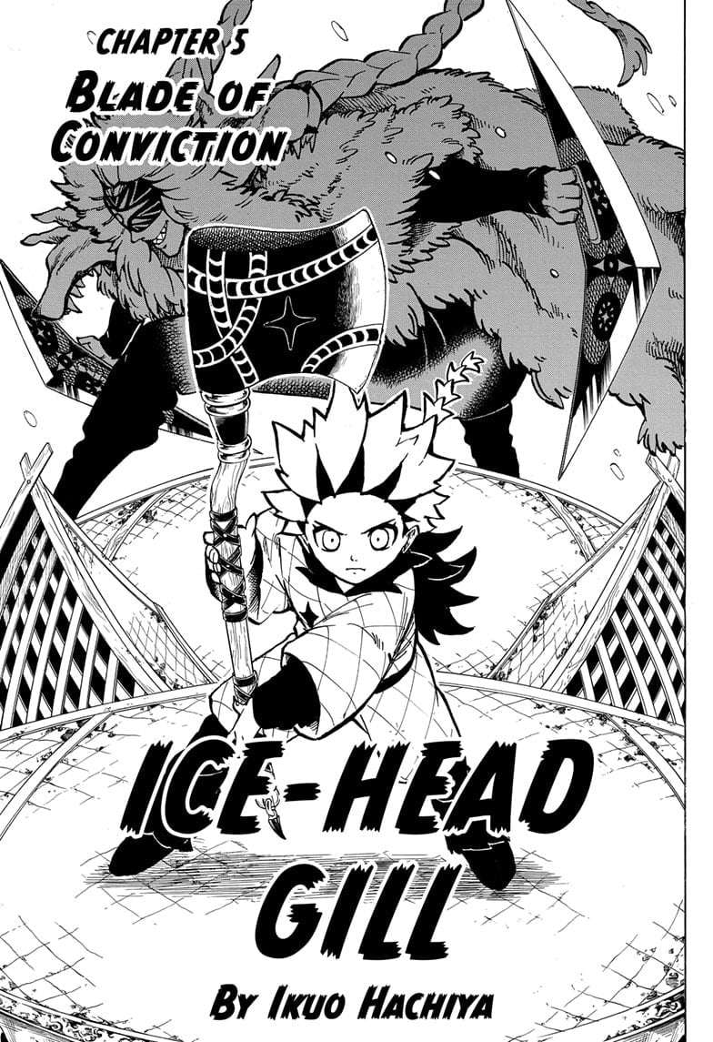 Ice-Head Gill Manga