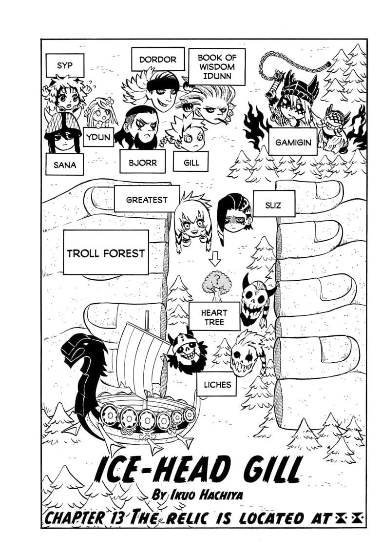 Ice-Head Gill Manga