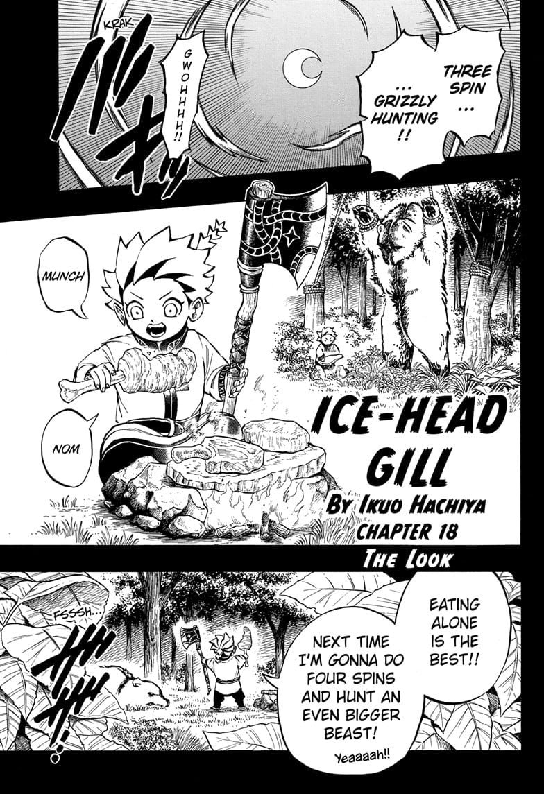 Ice-Head Gill Manga