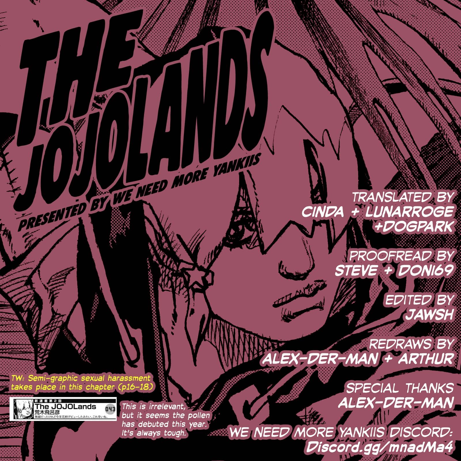 JoJo Bizarre Adventure Part 9: The JoJoLands