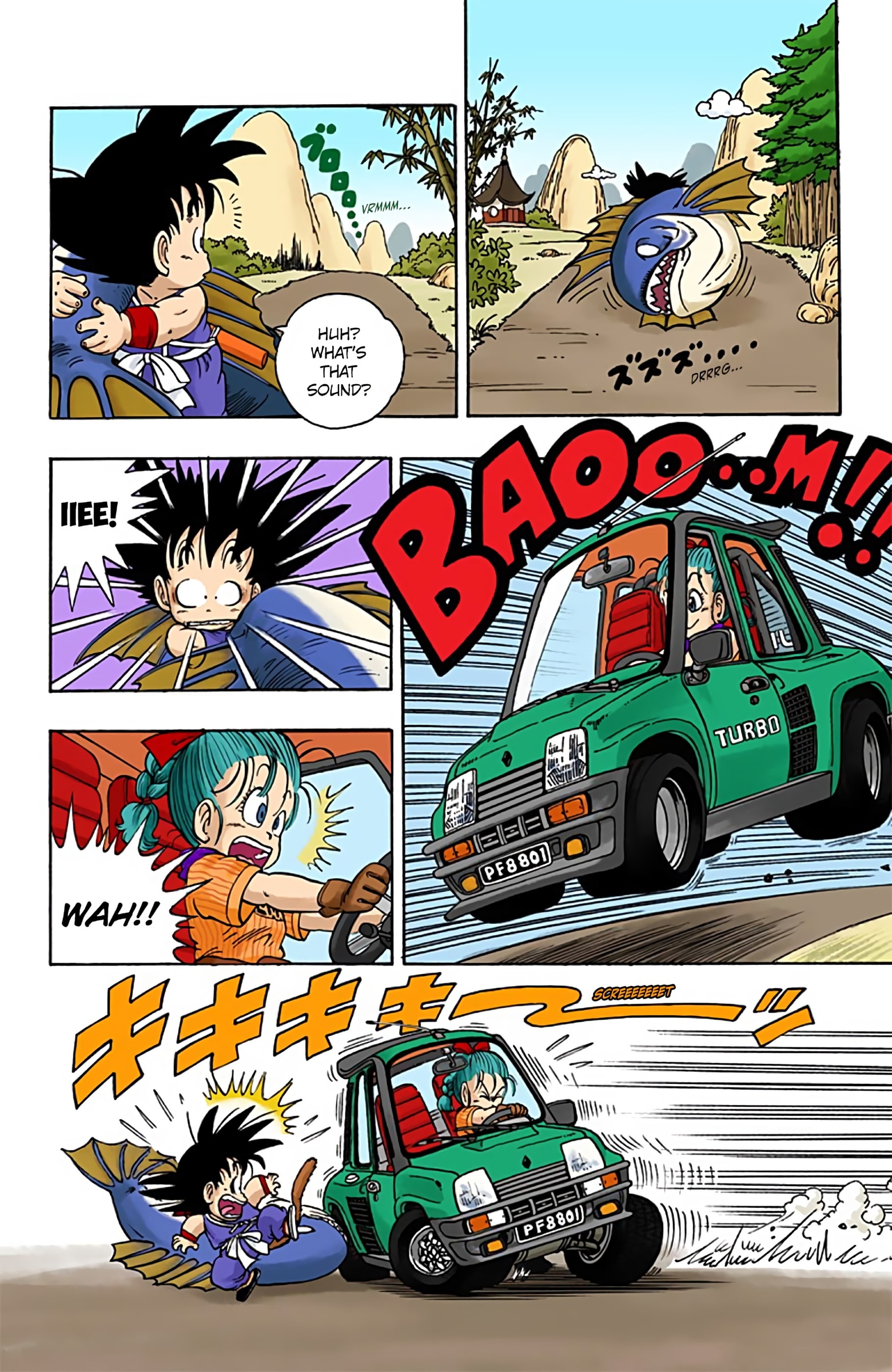 Dragon Ball Colored Manga