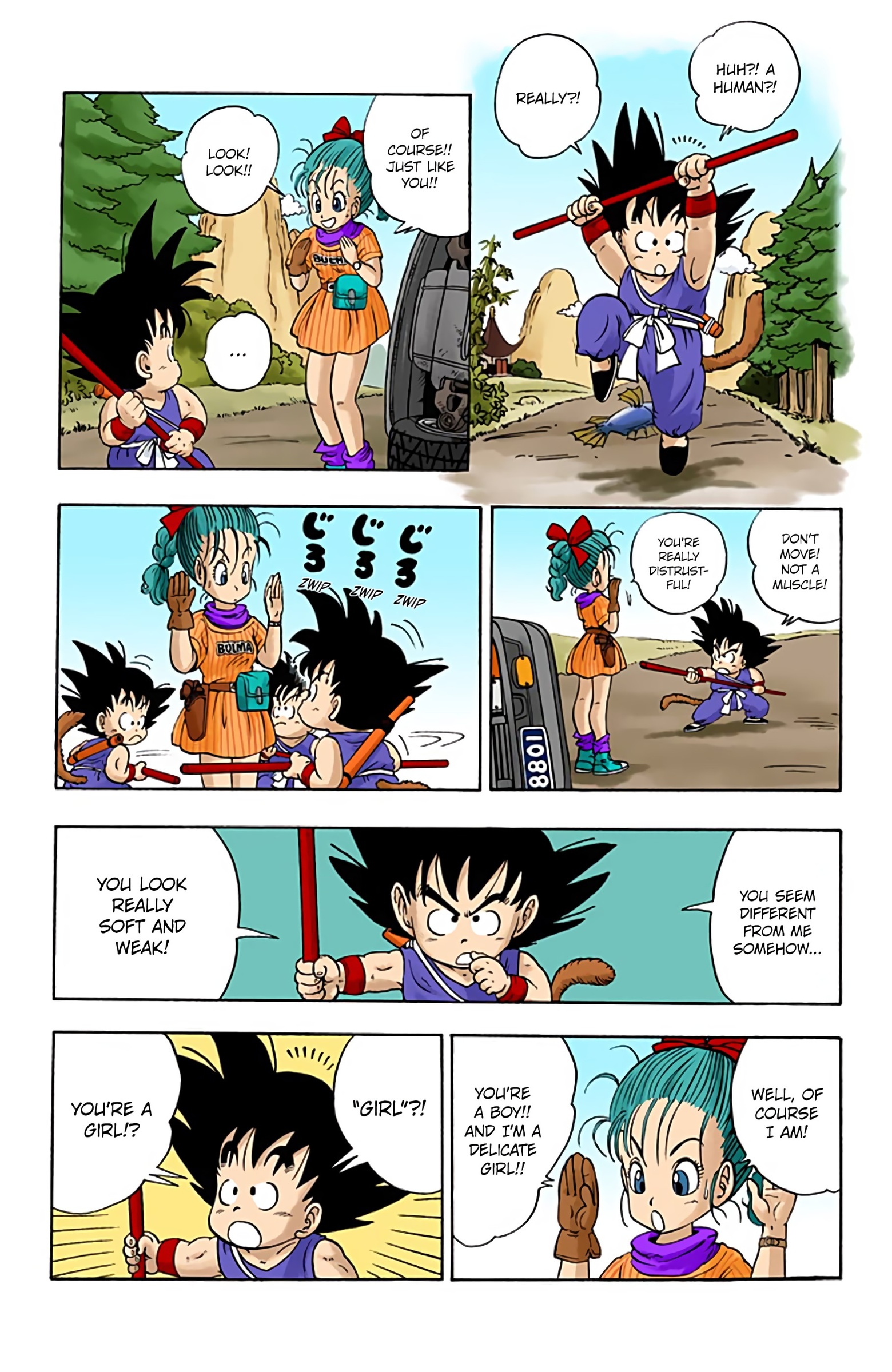 Dragon Ball Colored Manga