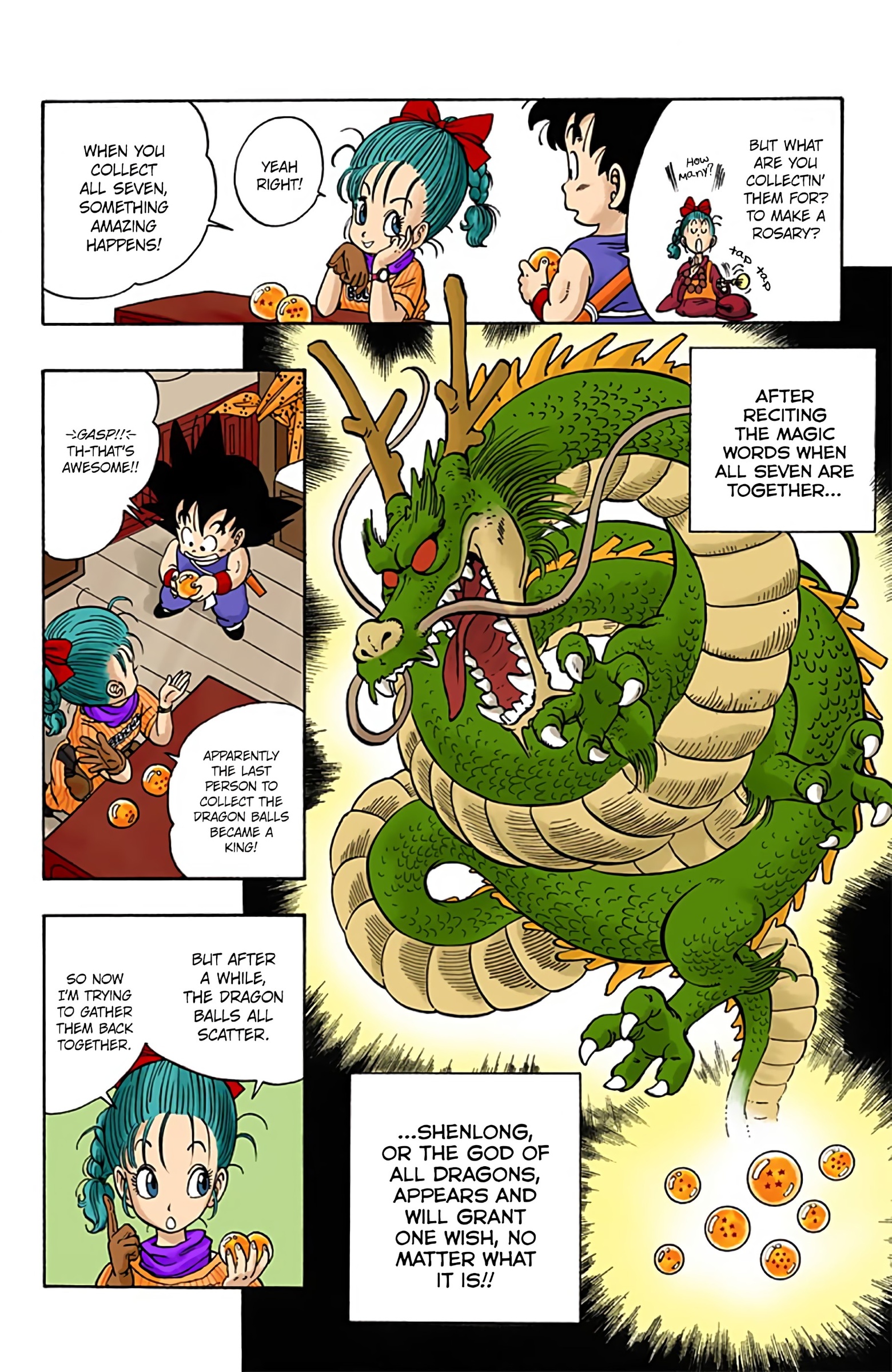 Dragon Ball Colored Manga