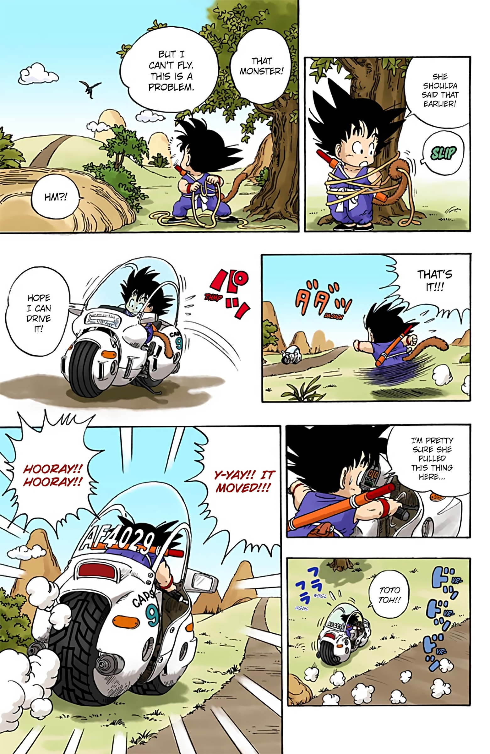 Dragon Ball Colored Manga