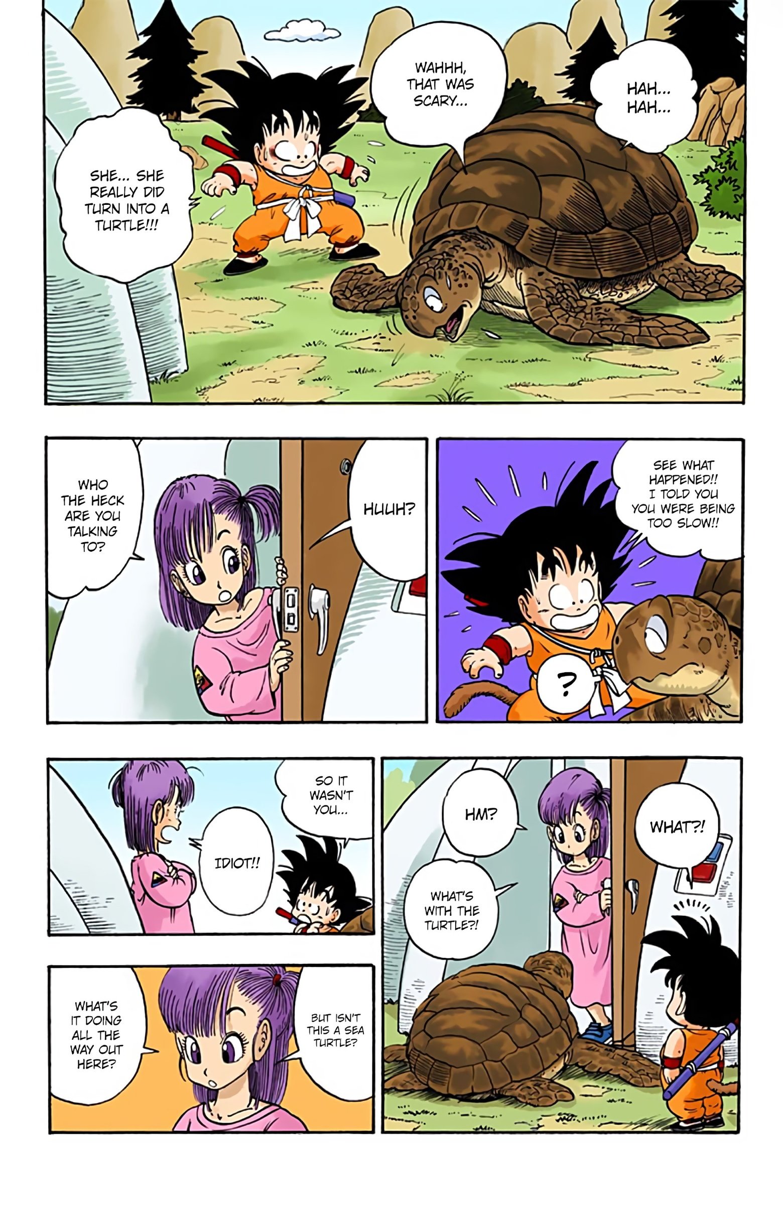 Dragon Ball Colored Manga