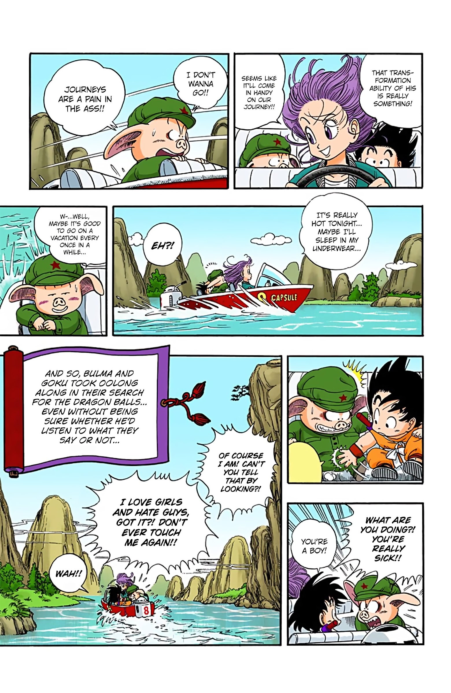 Dragon Ball Colored Manga