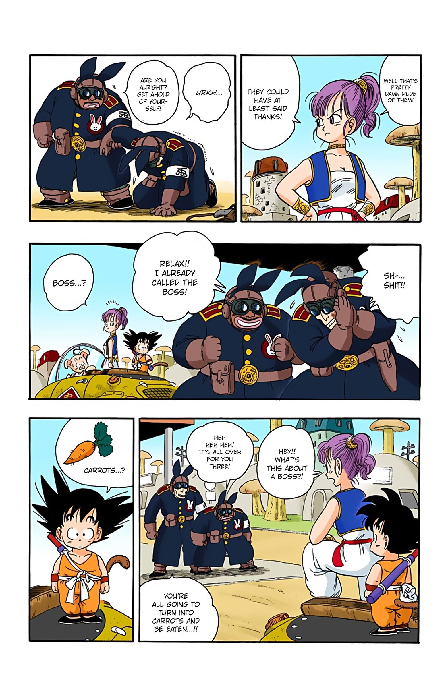 Dragon Ball Colored Manga