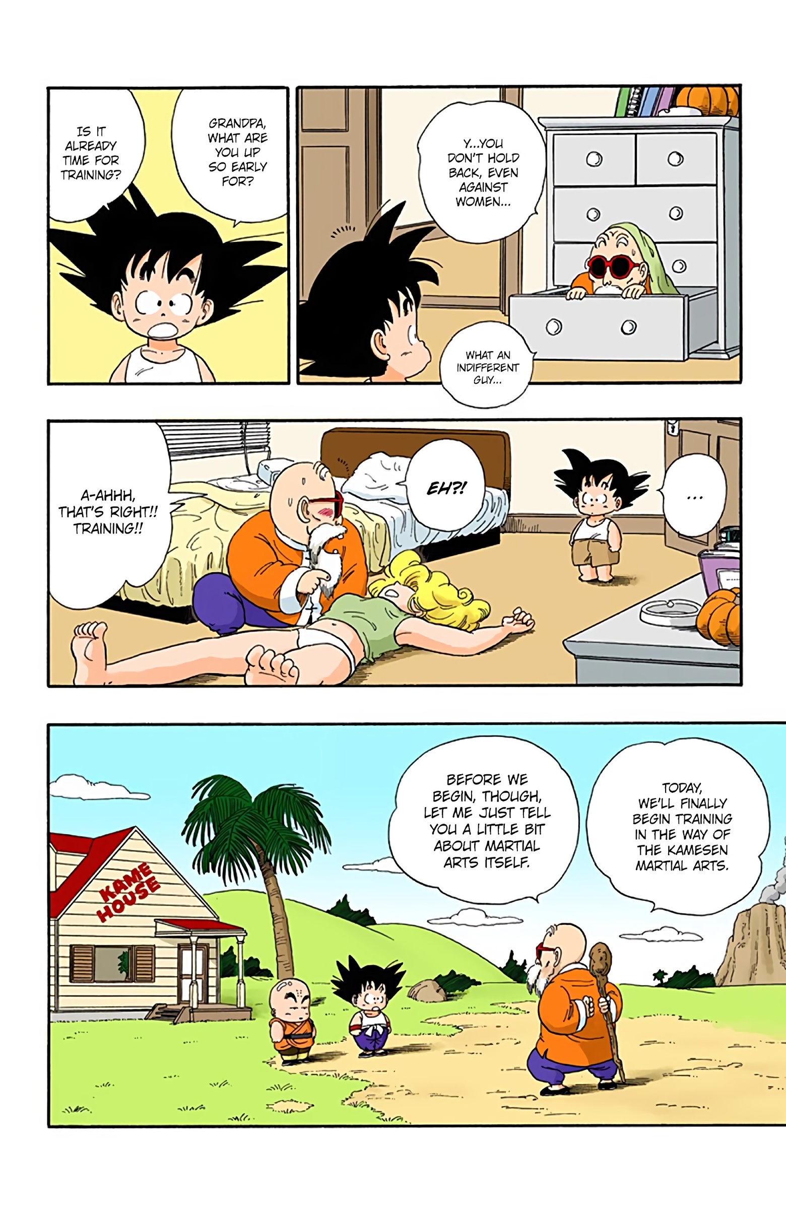 Dragon Ball Colored Manga