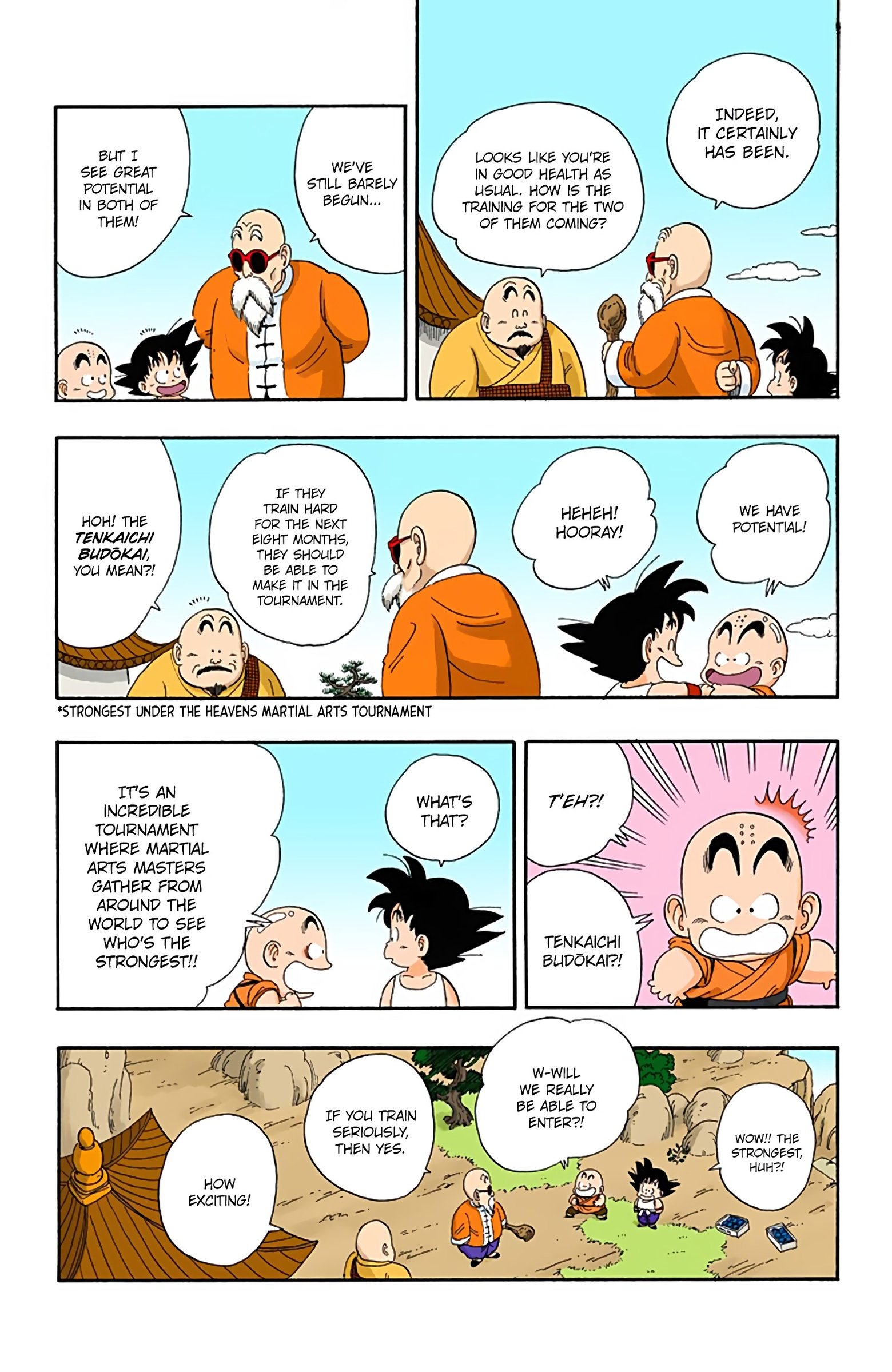 Dragon Ball Colored Manga