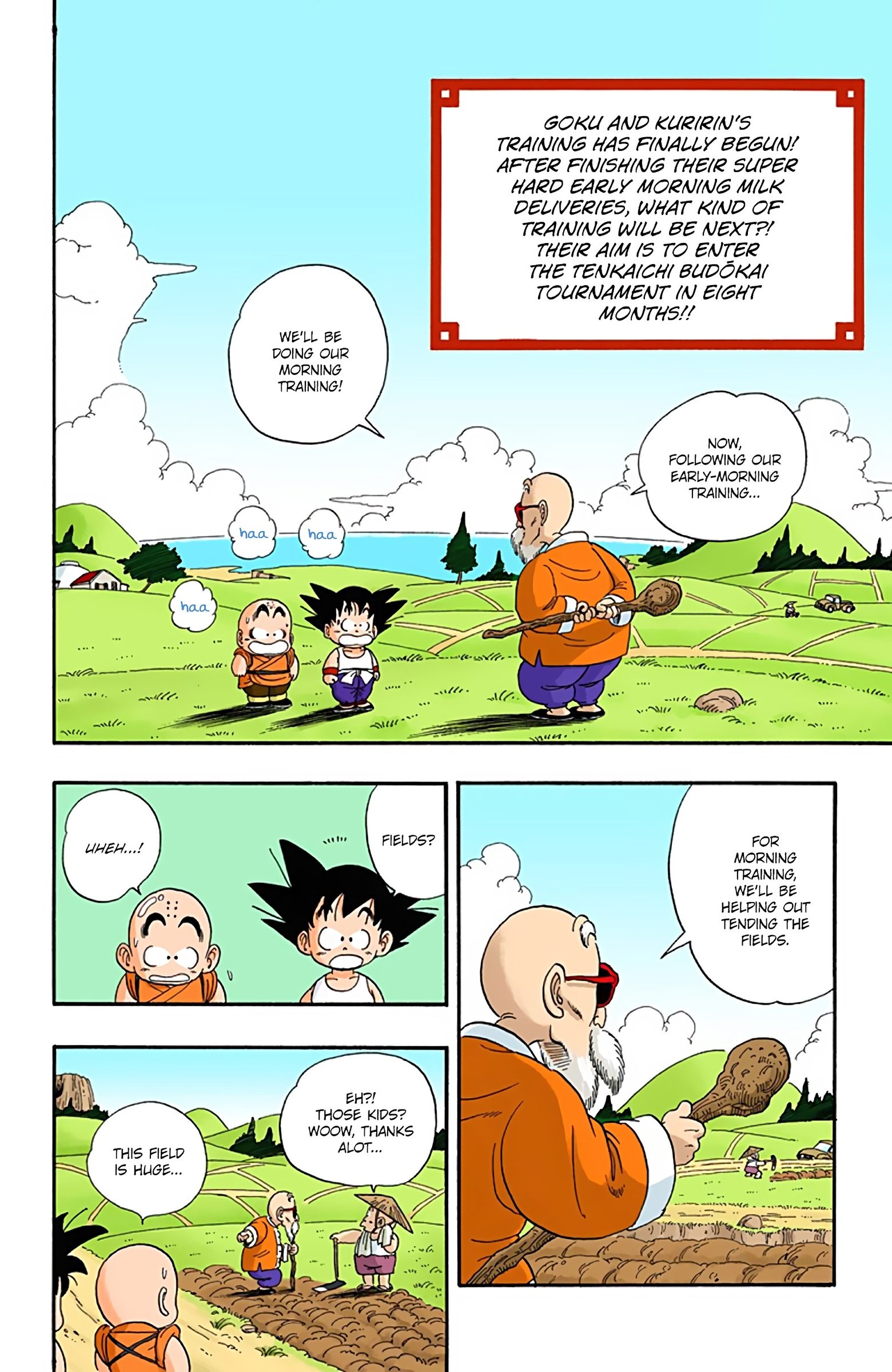 Dragon Ball Colored Manga