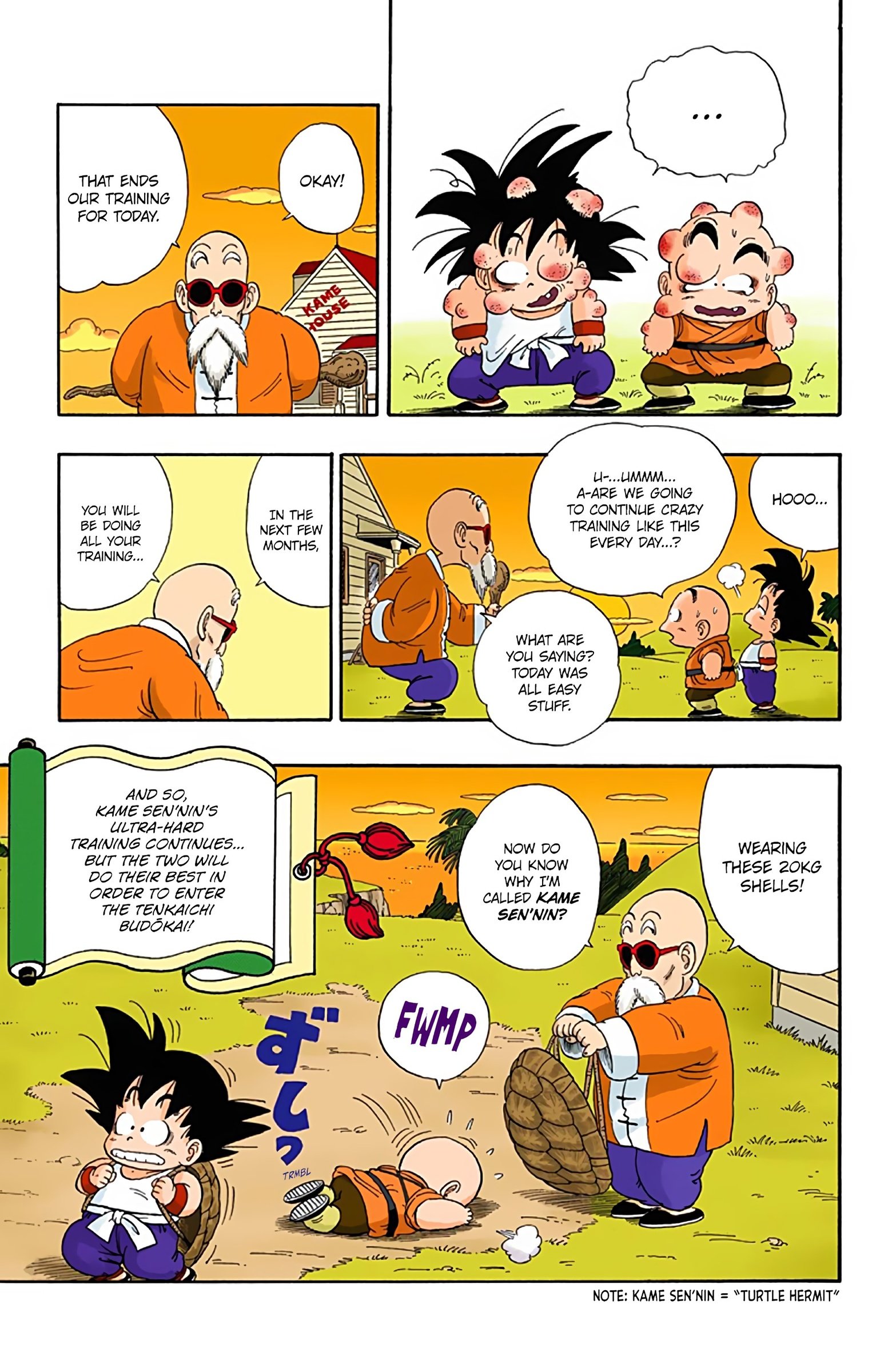 Dragon Ball Colored Manga