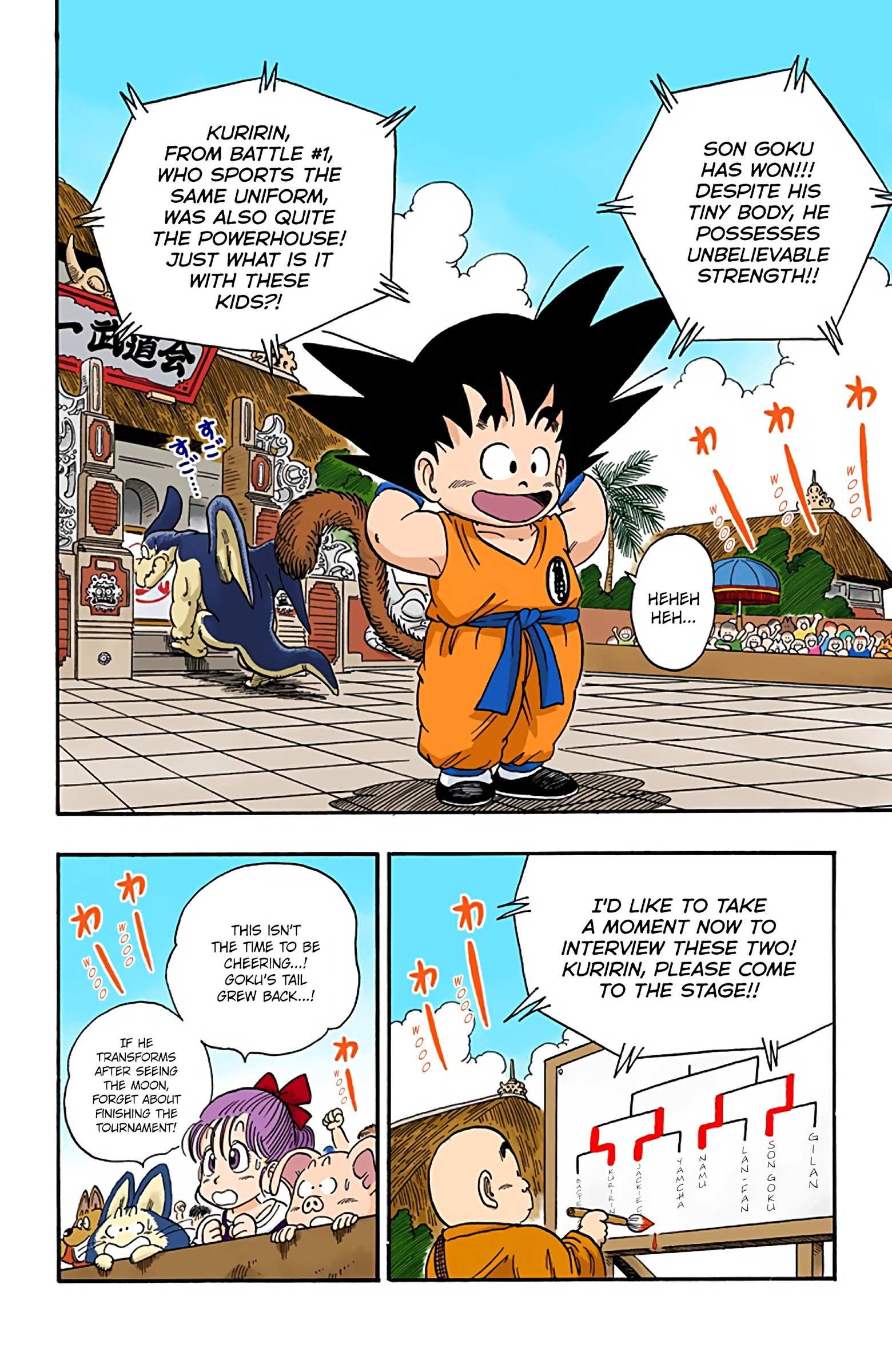 Dragon Ball Colored Manga