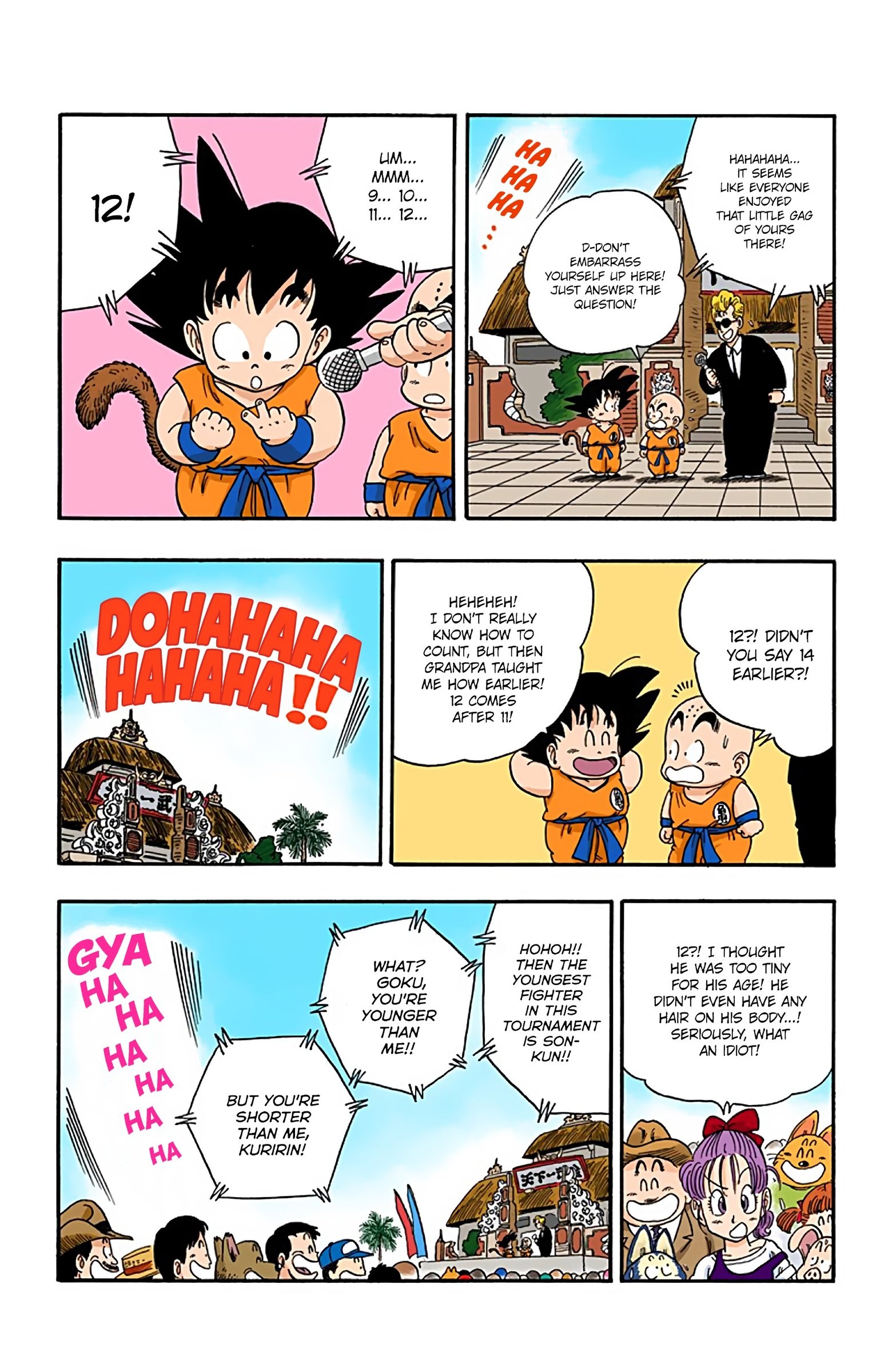 Dragon Ball Colored Manga