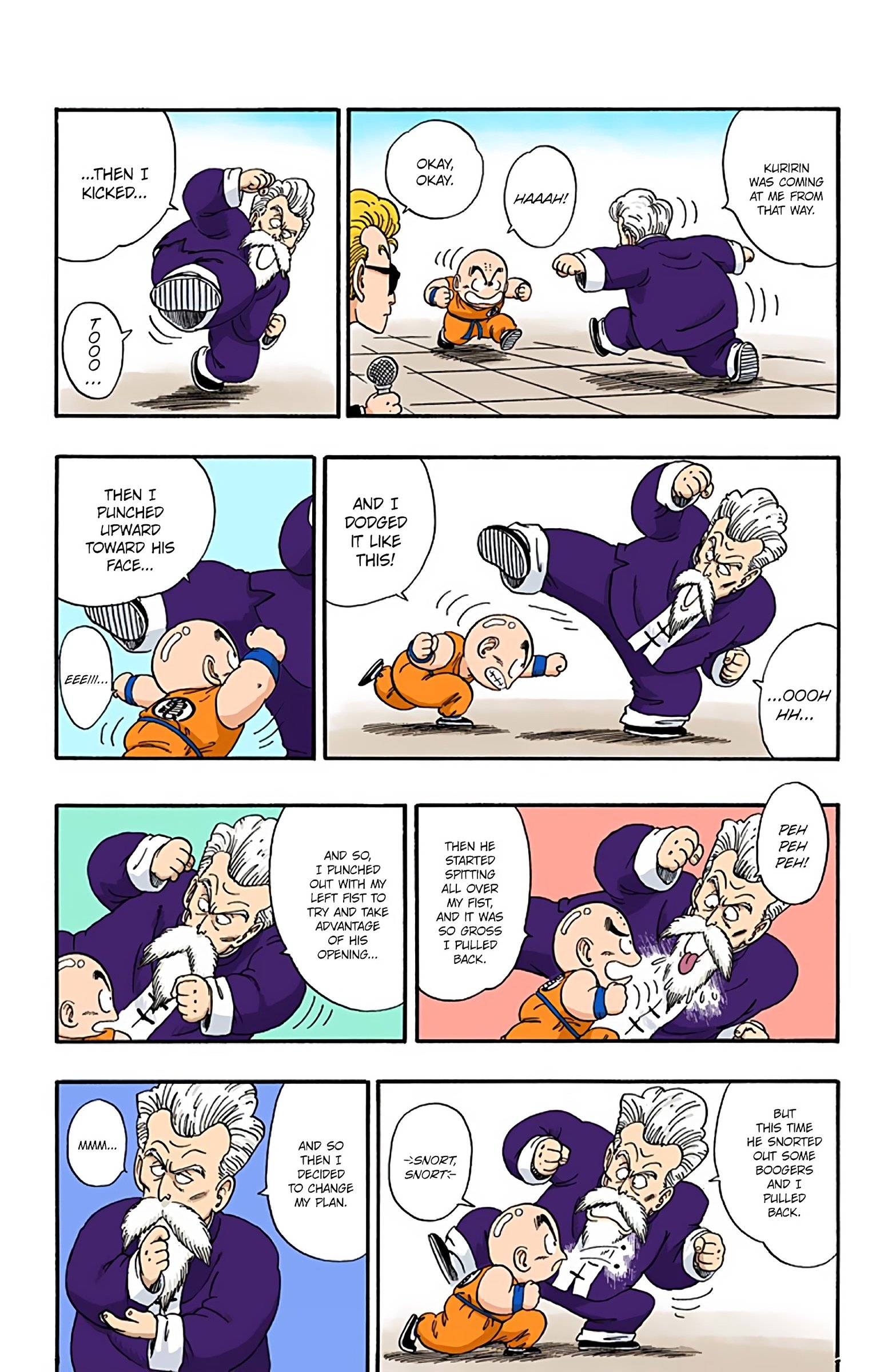 Dragon Ball Colored Manga