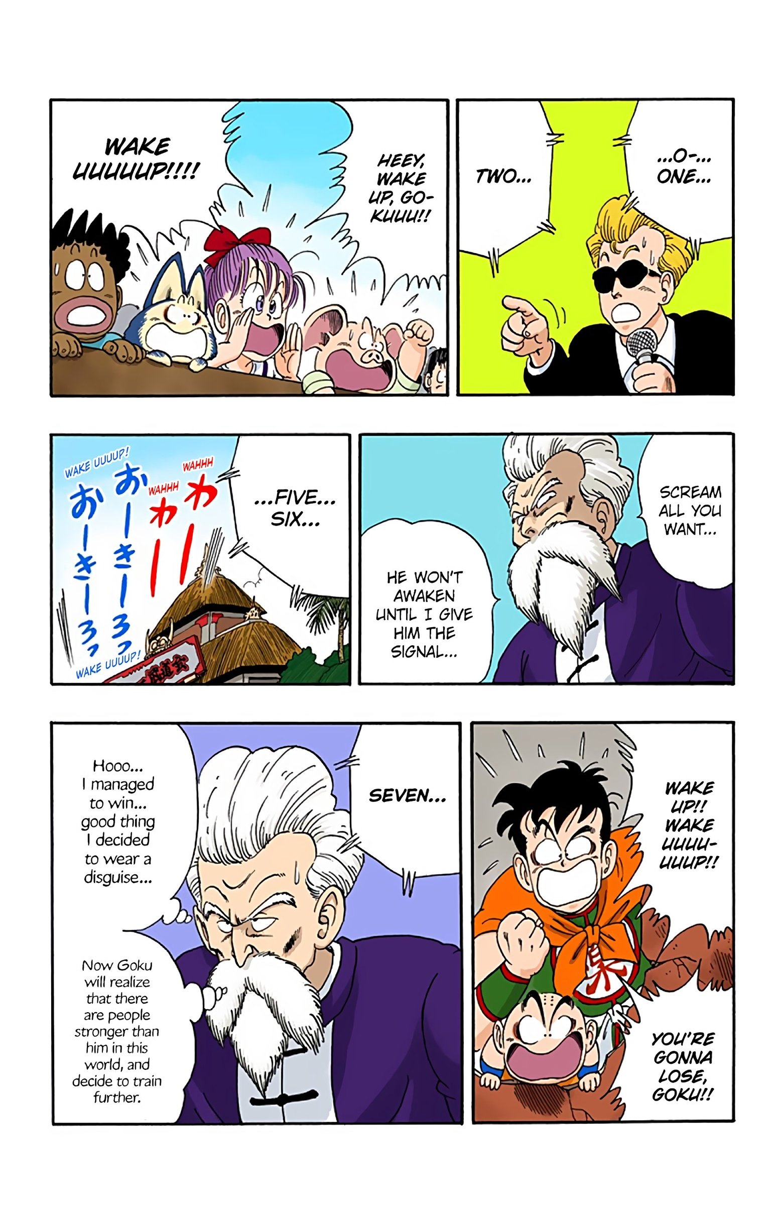 Dragon Ball Colored Manga