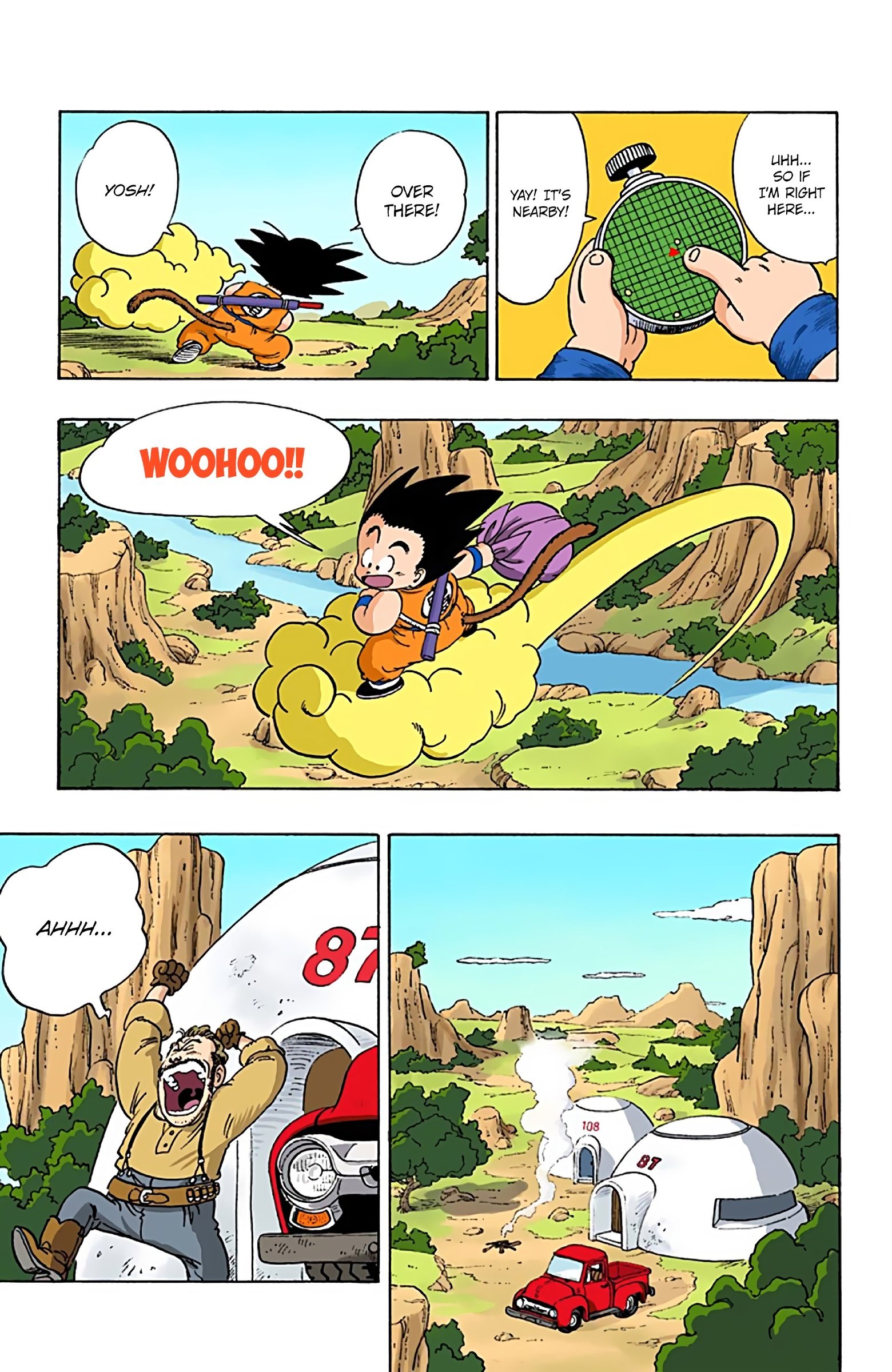 Dragon Ball Colored Manga