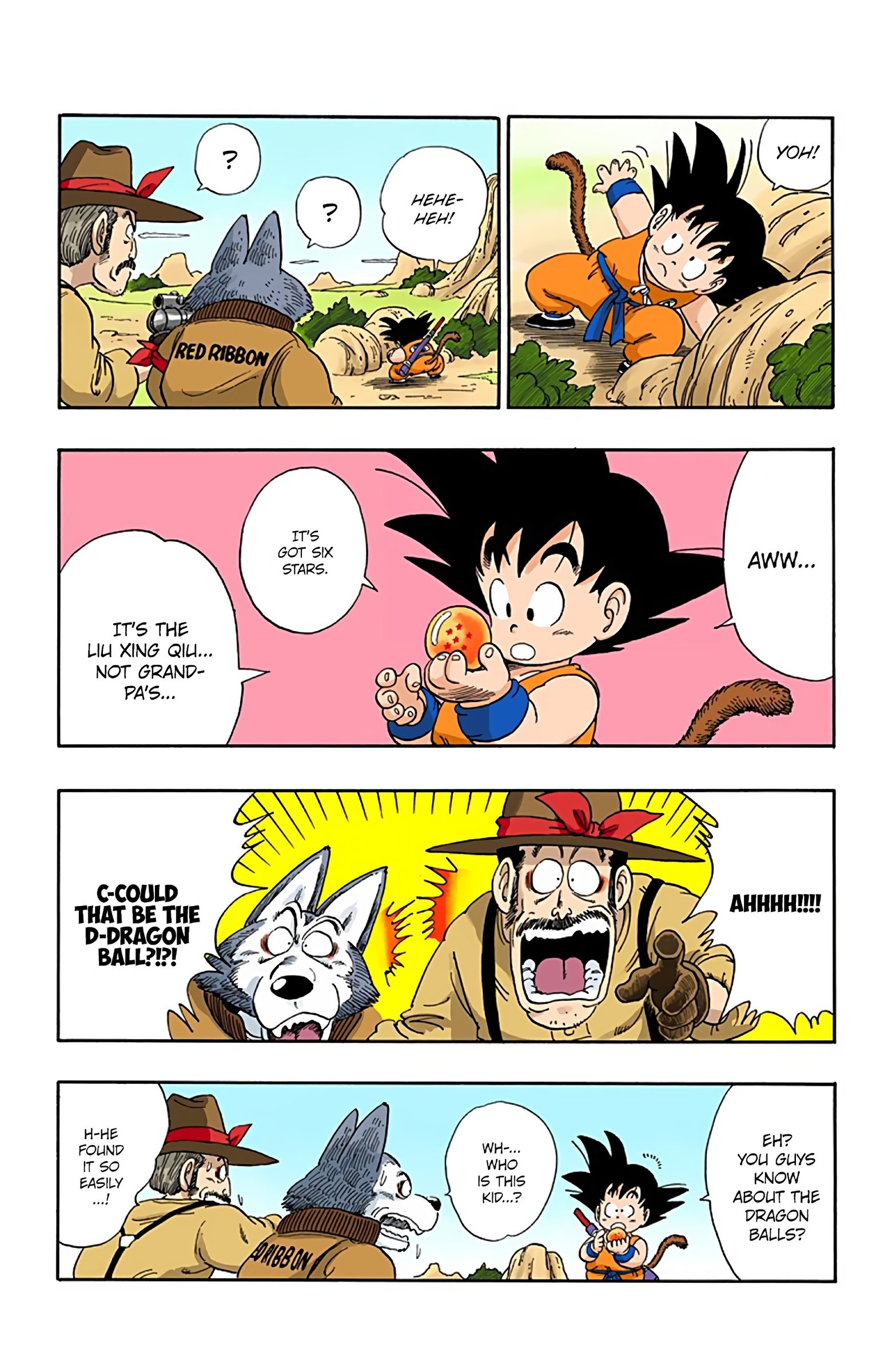 Dragon Ball Colored Manga