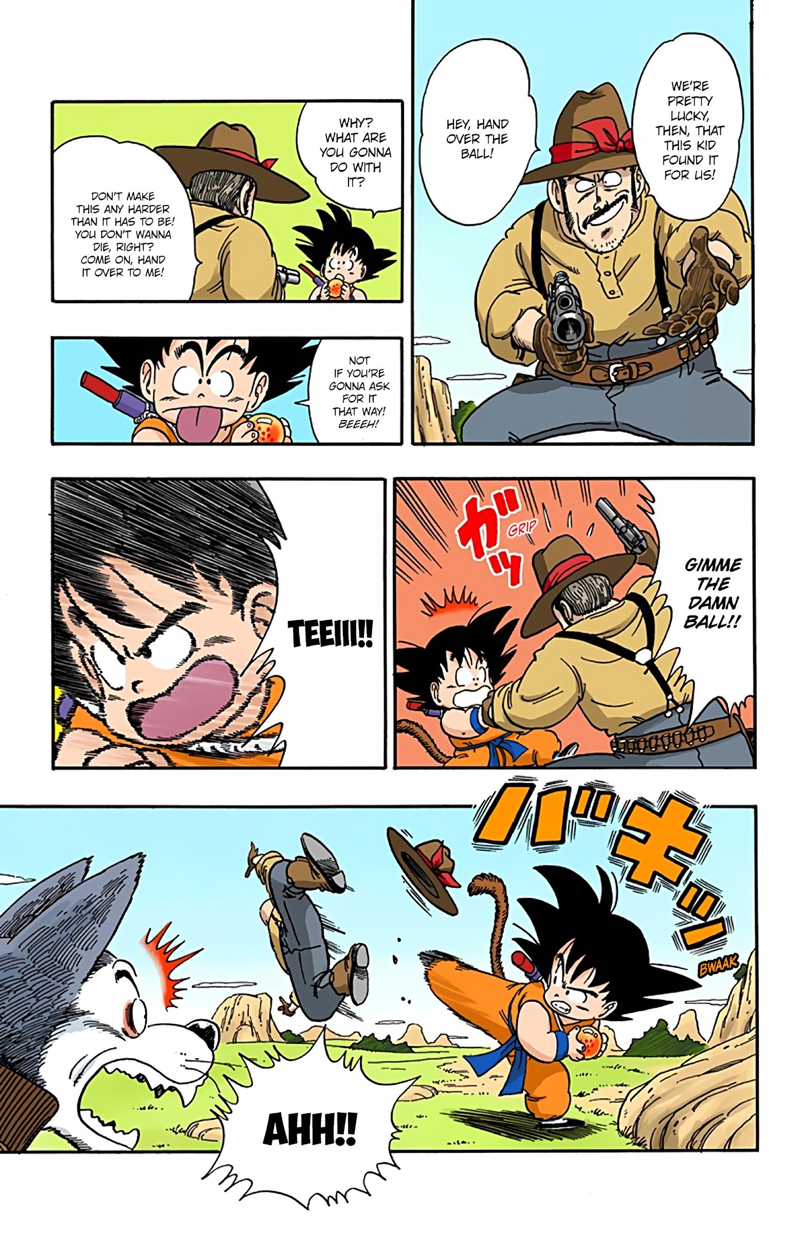 Dragon Ball Colored Manga