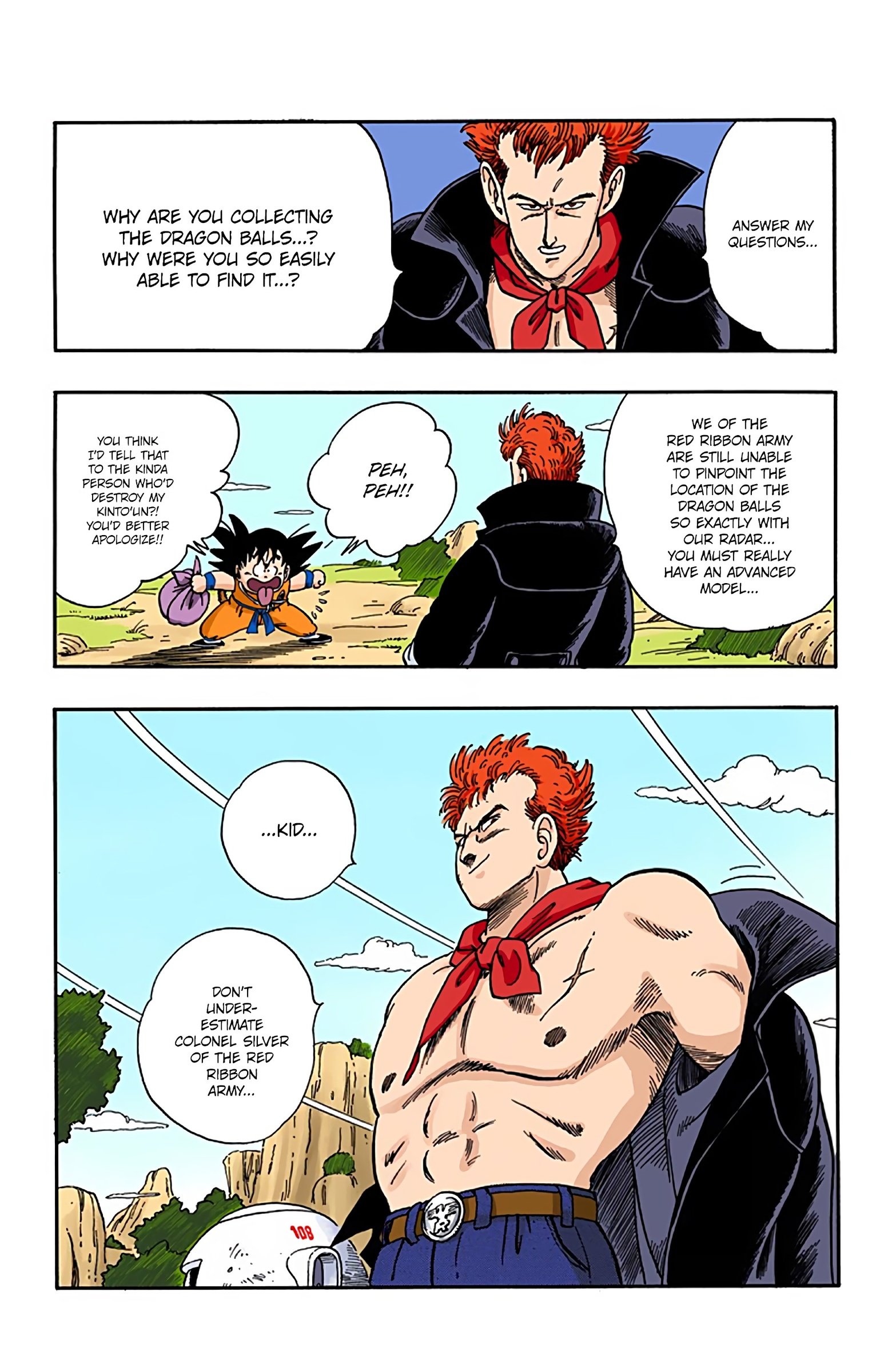 Dragon Ball Colored Manga