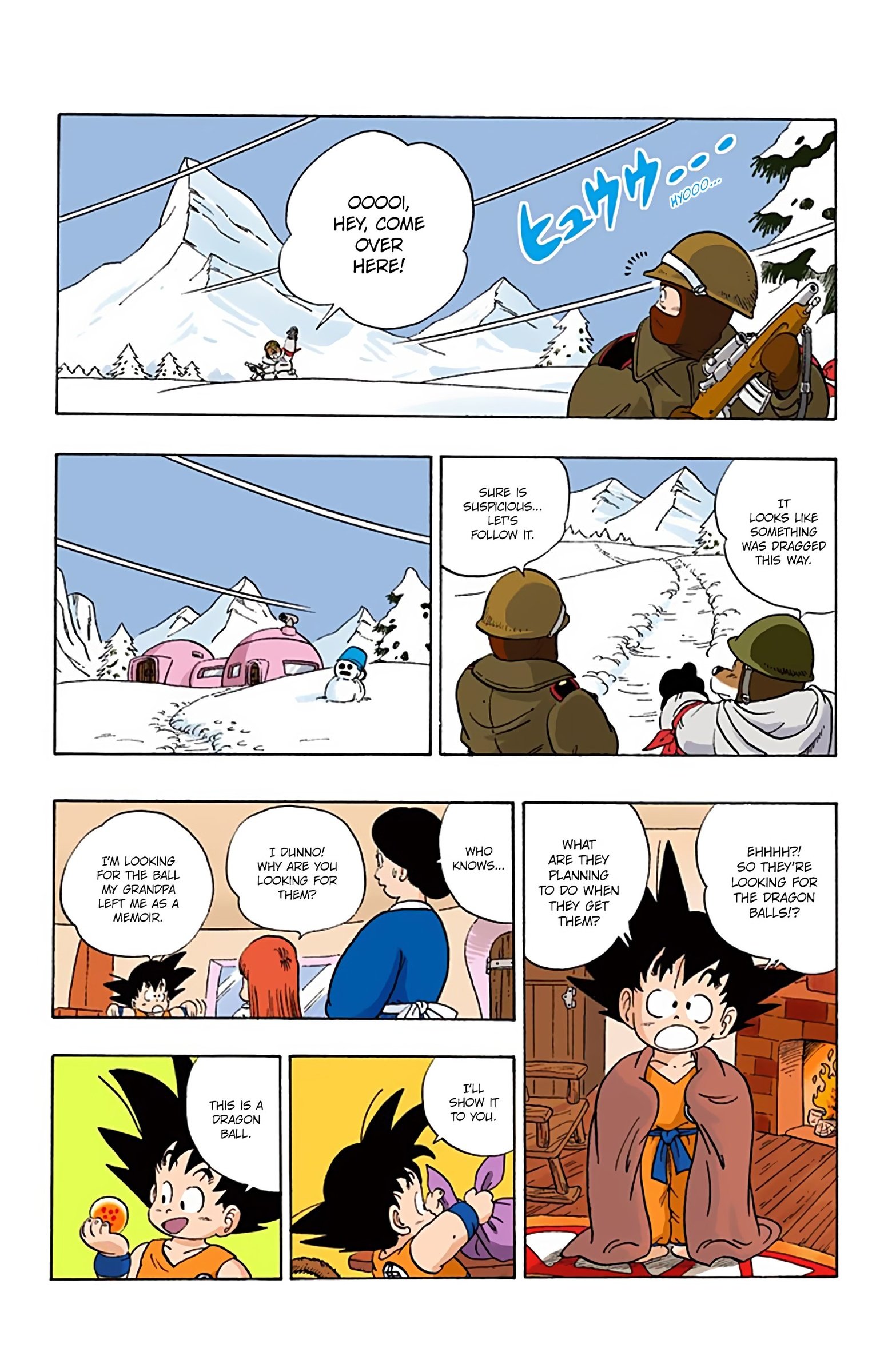 Dragon Ball Colored Manga