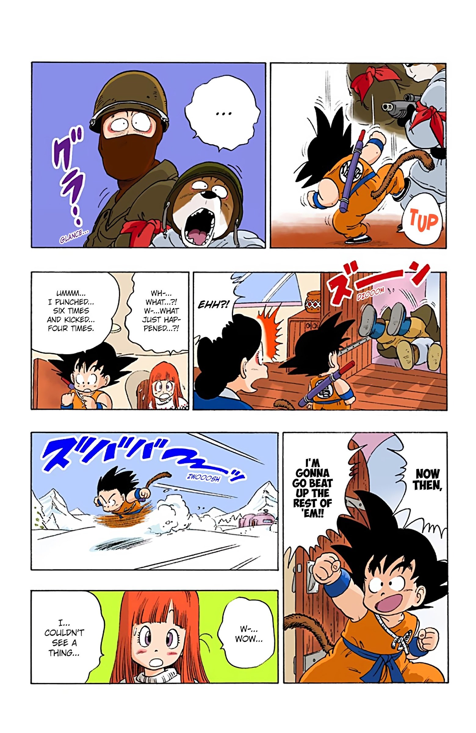 Dragon Ball Colored Manga