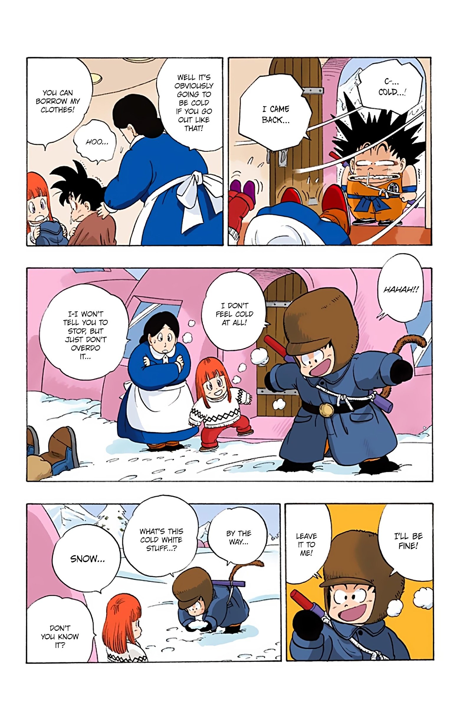 Dragon Ball Colored Manga