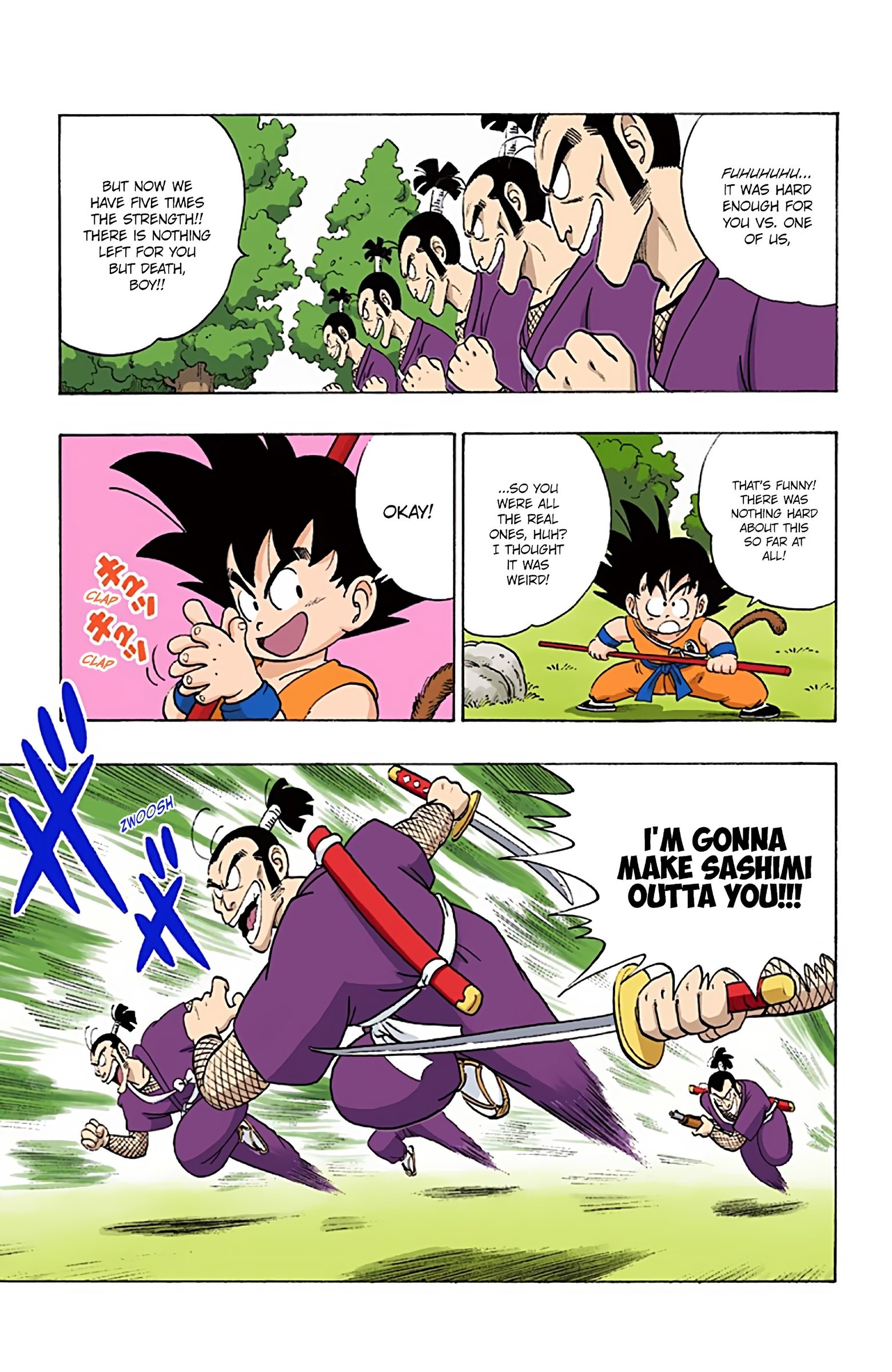 Dragon Ball Colored Manga