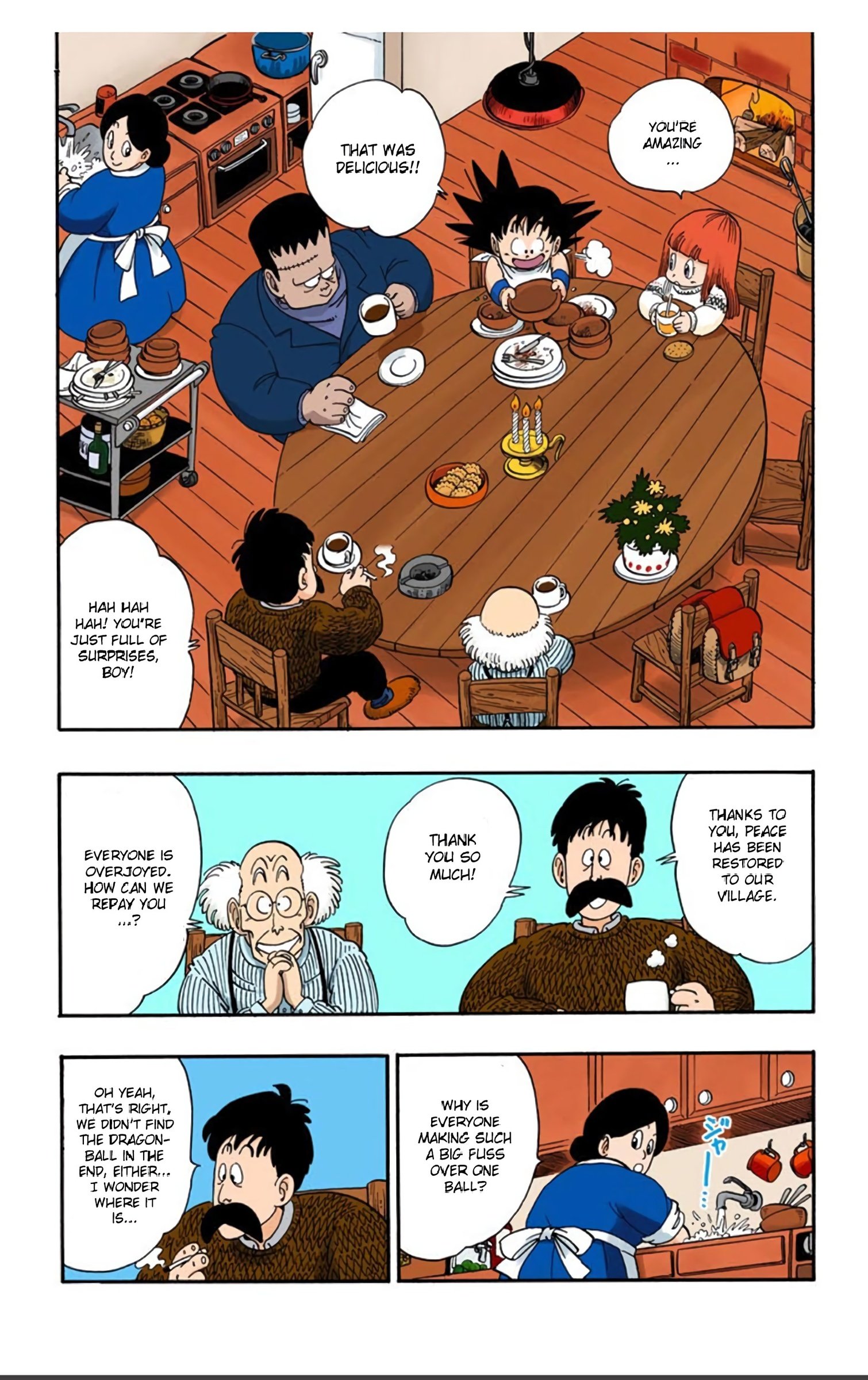 Dragon Ball Colored Manga