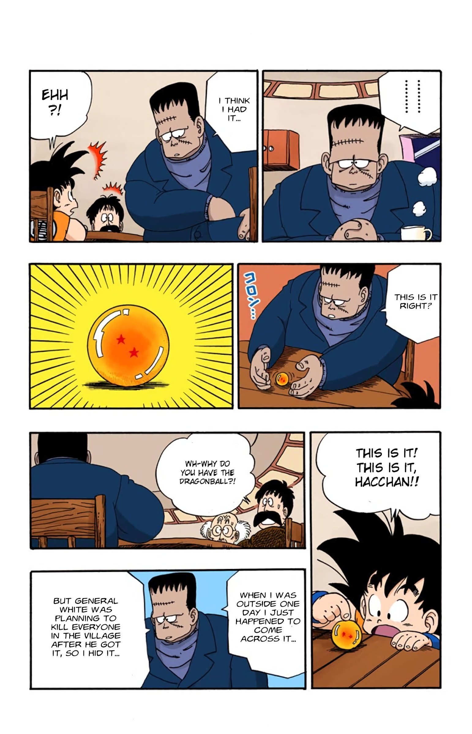 Dragon Ball Colored Manga