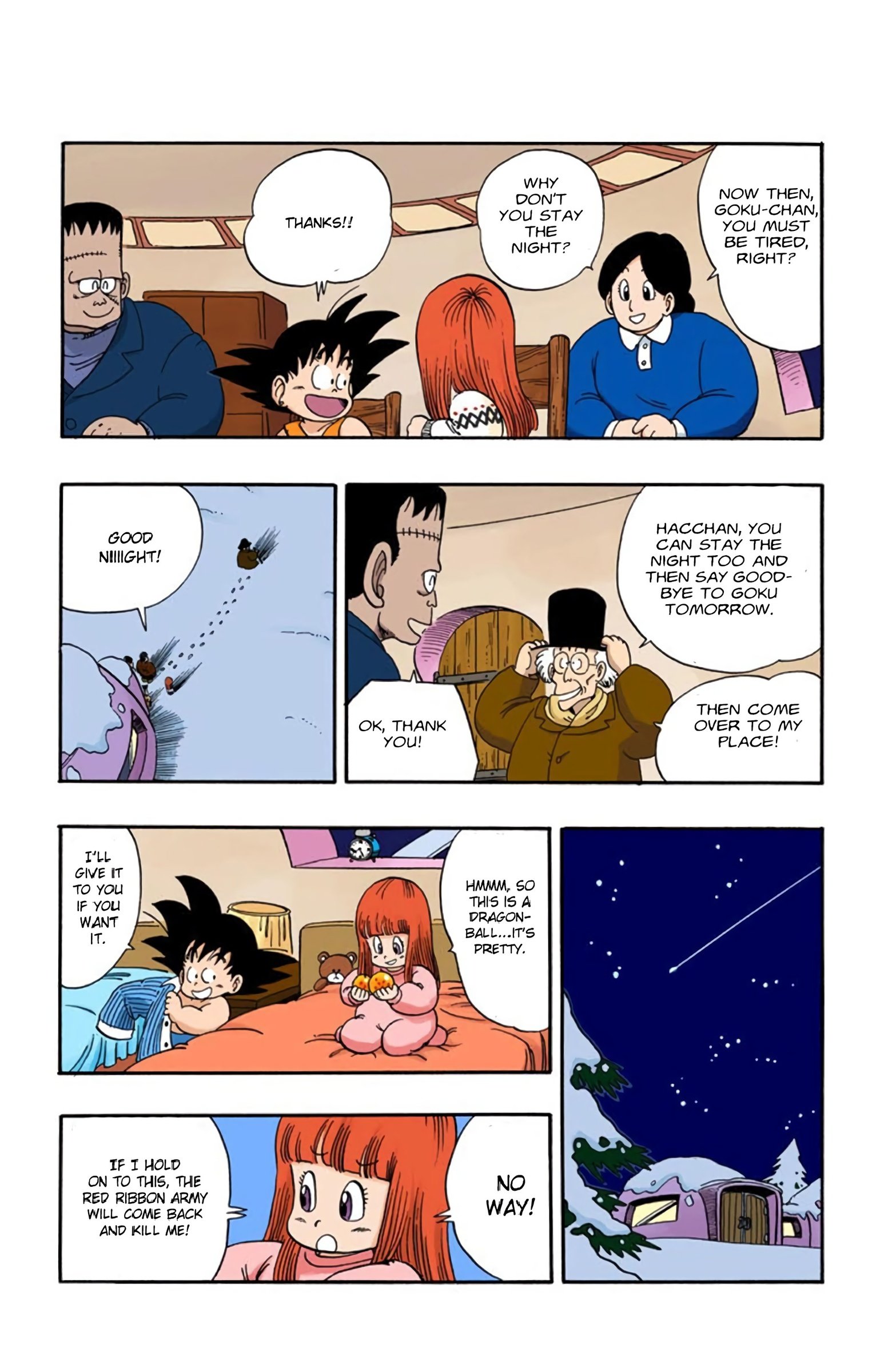 Dragon Ball Colored Manga