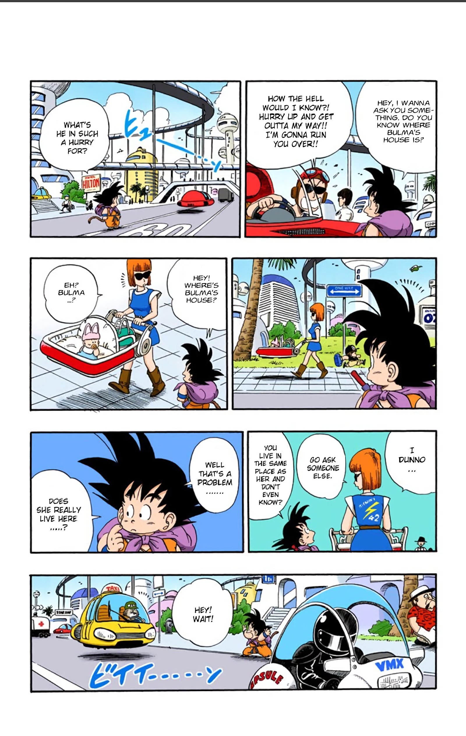 Dragon Ball Colored Manga