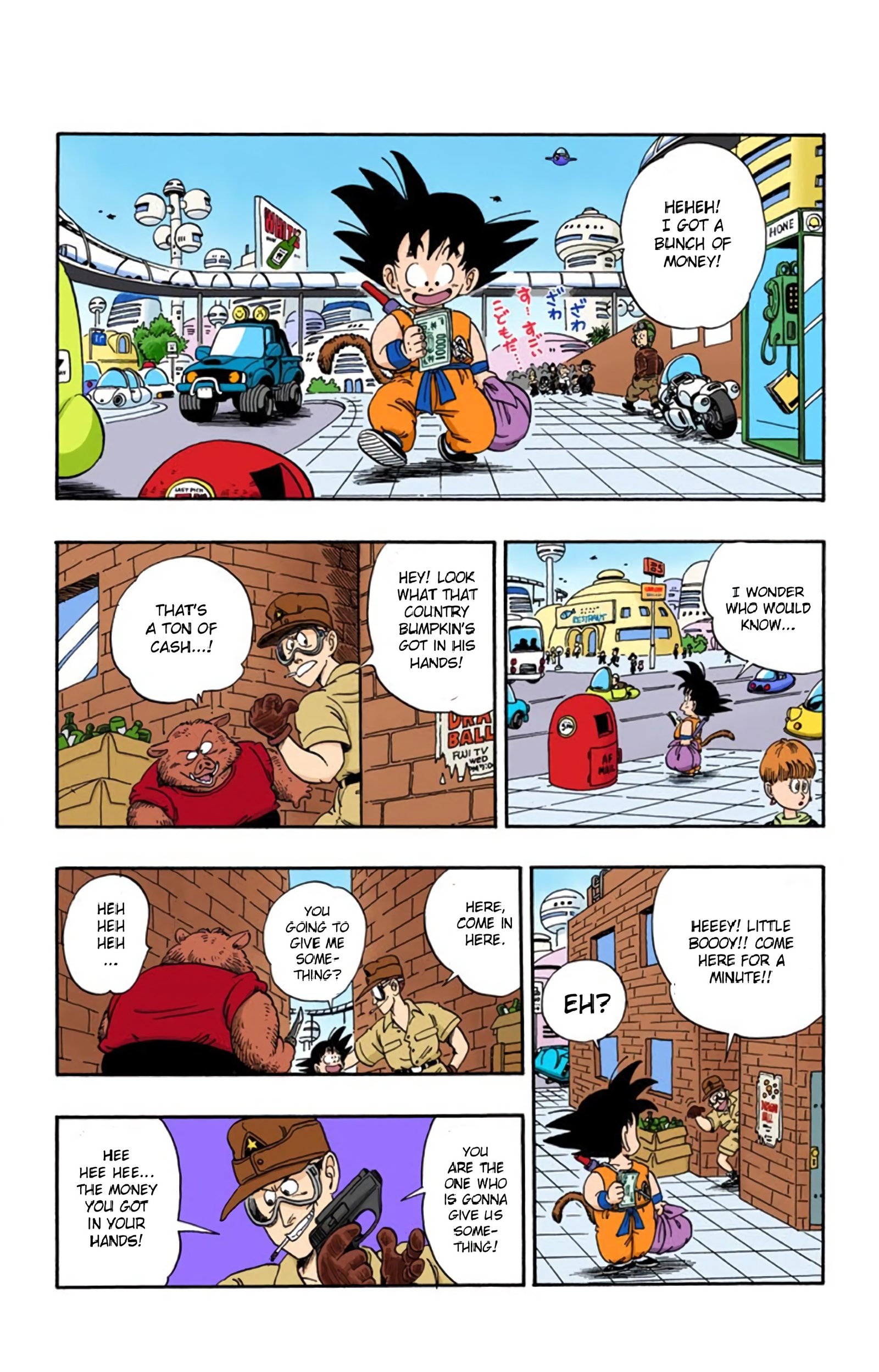 Dragon Ball Colored Manga