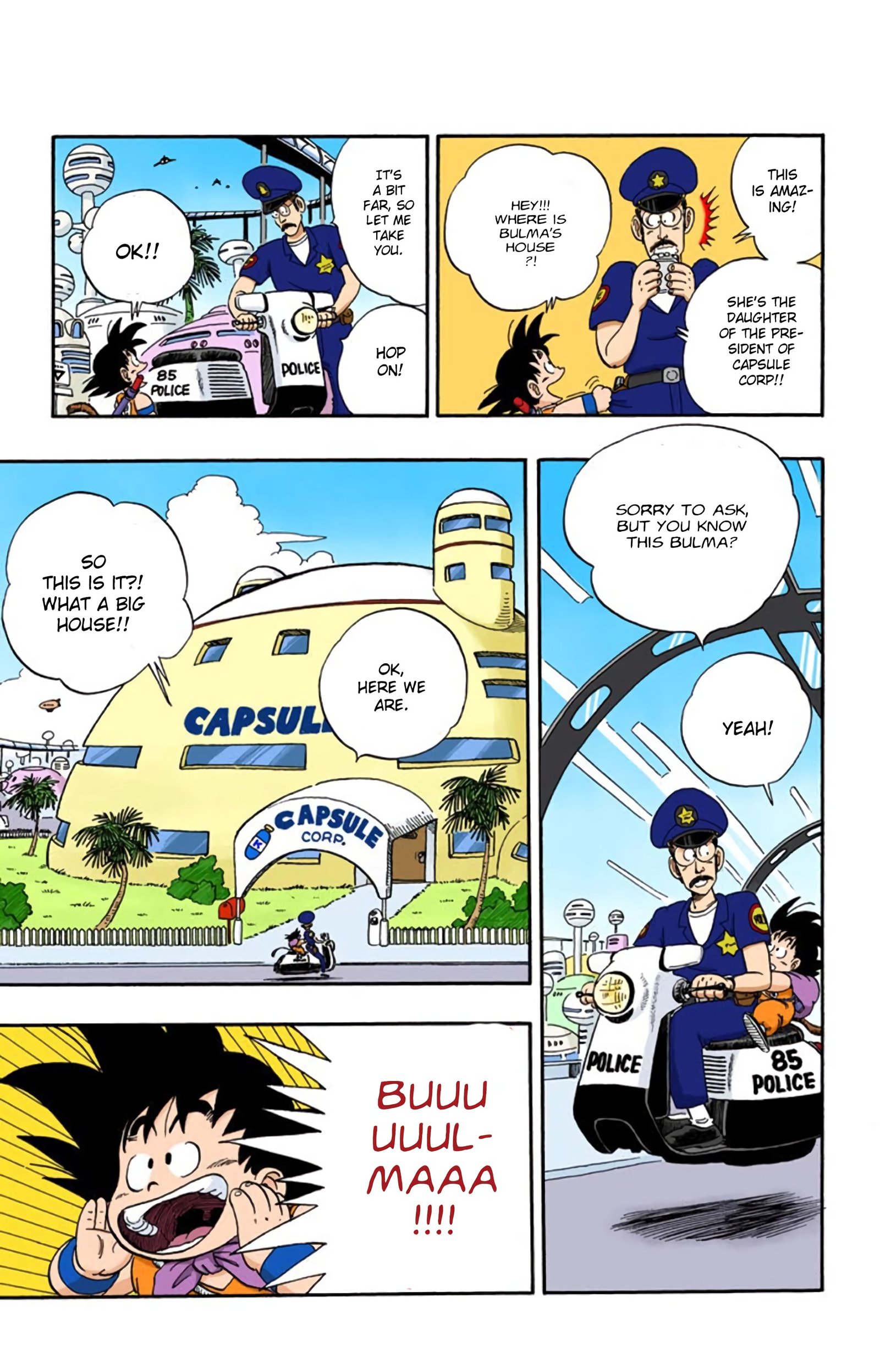 Dragon Ball Colored Manga