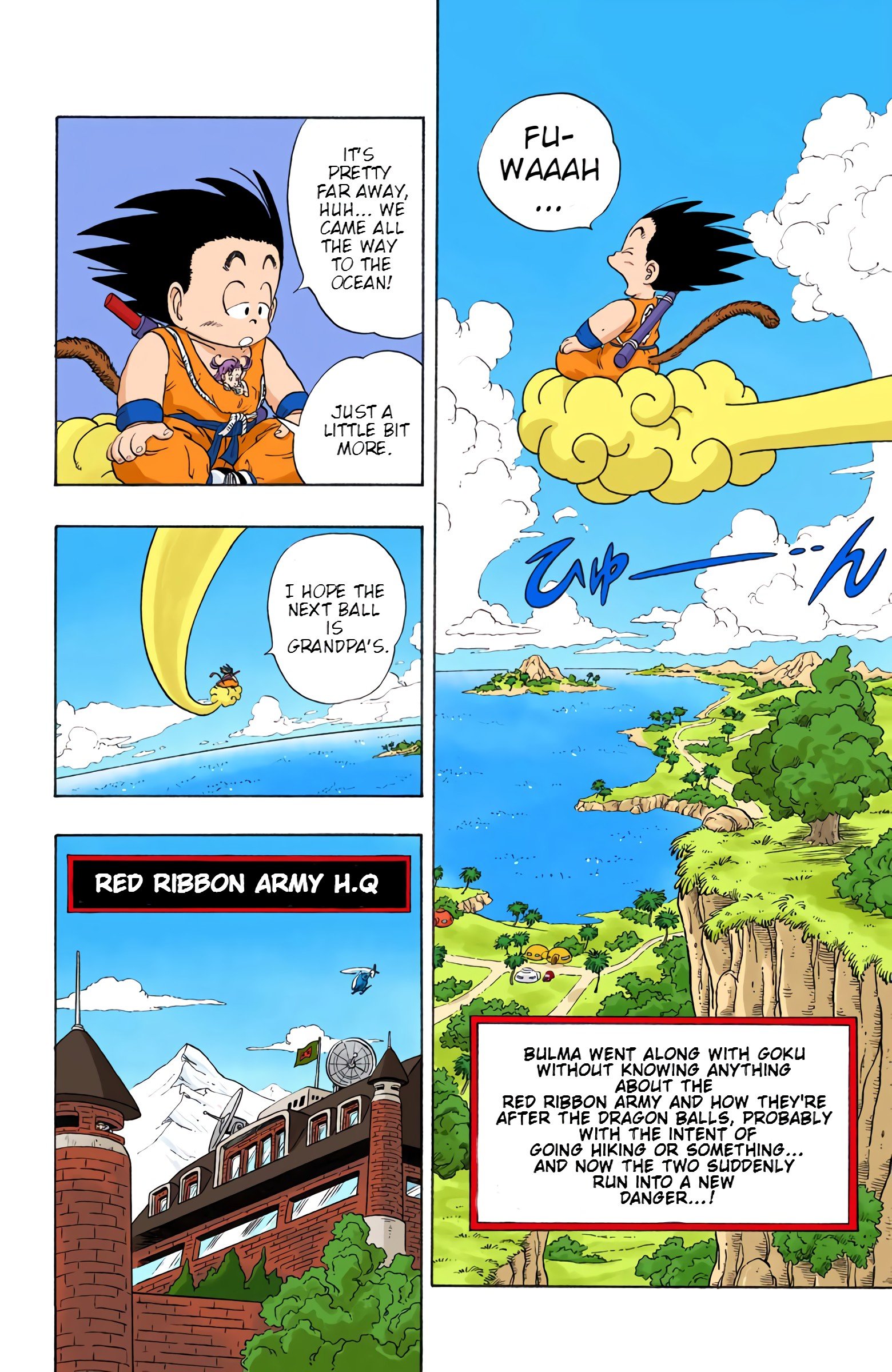 Dragon Ball Colored Manga