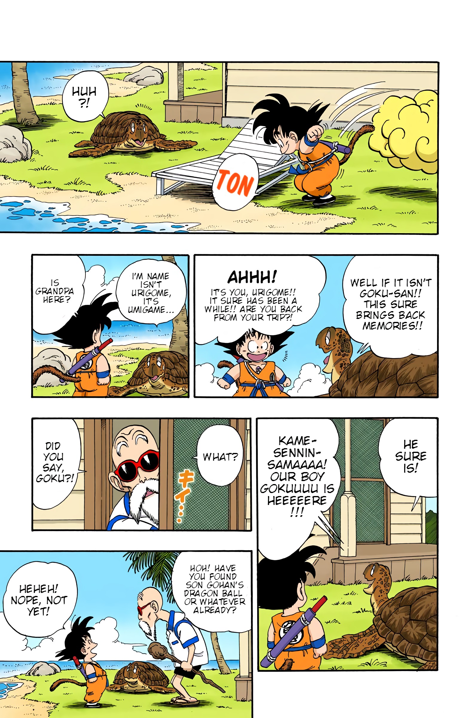 Dragon Ball Colored Manga