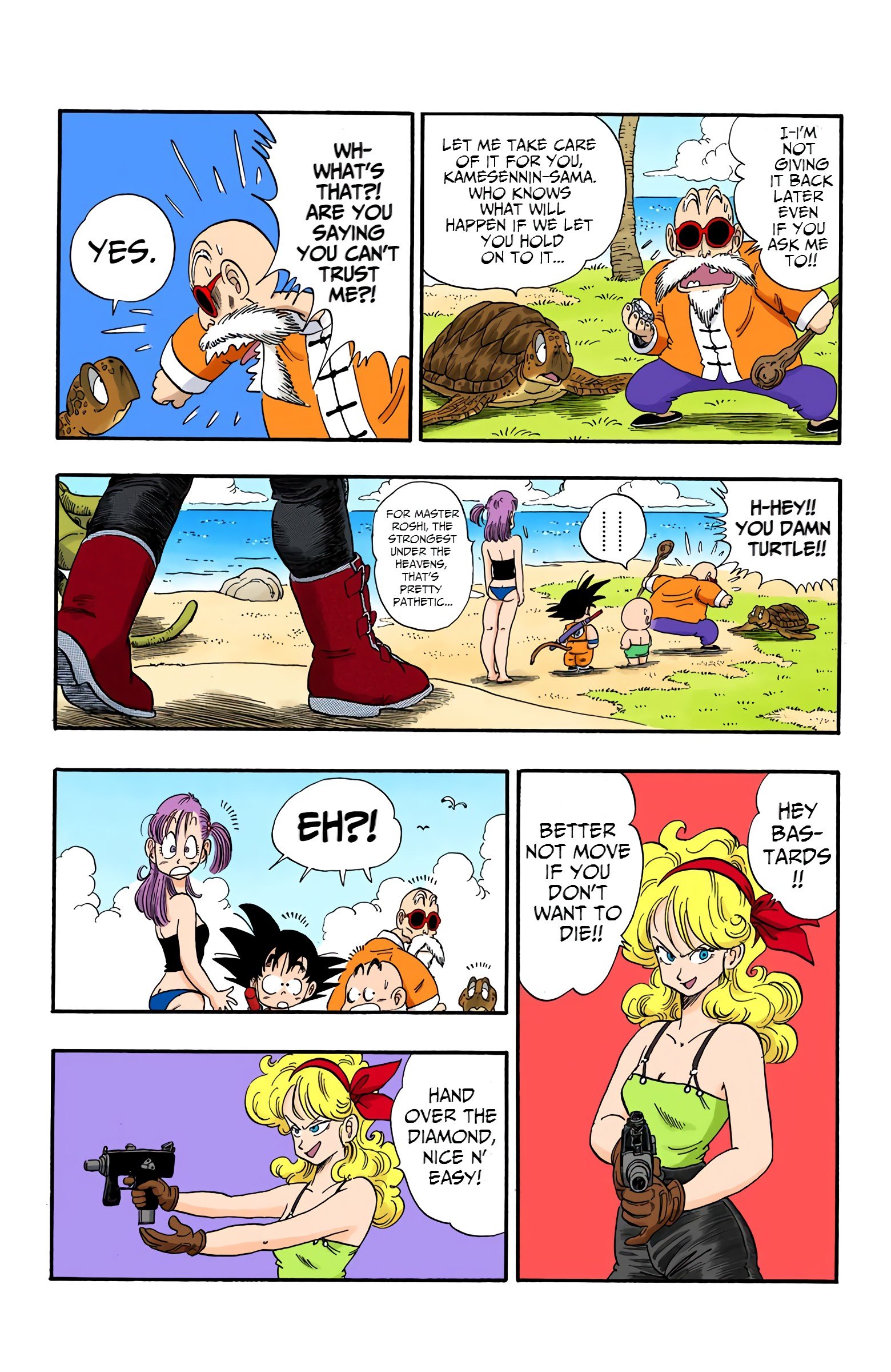 Dragon Ball Colored Manga