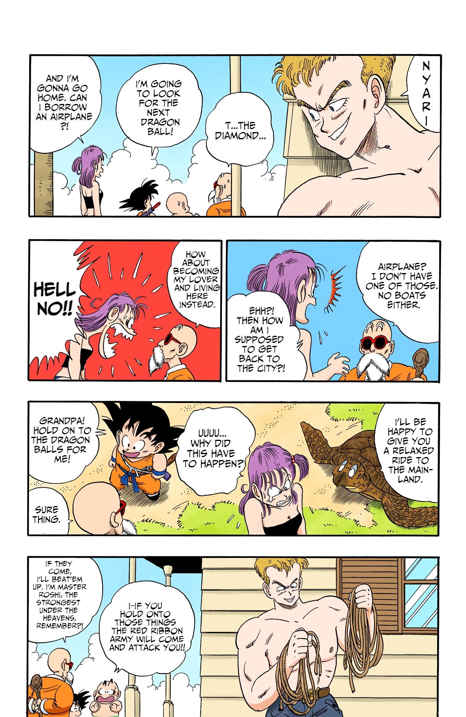 Dragon Ball Colored Manga