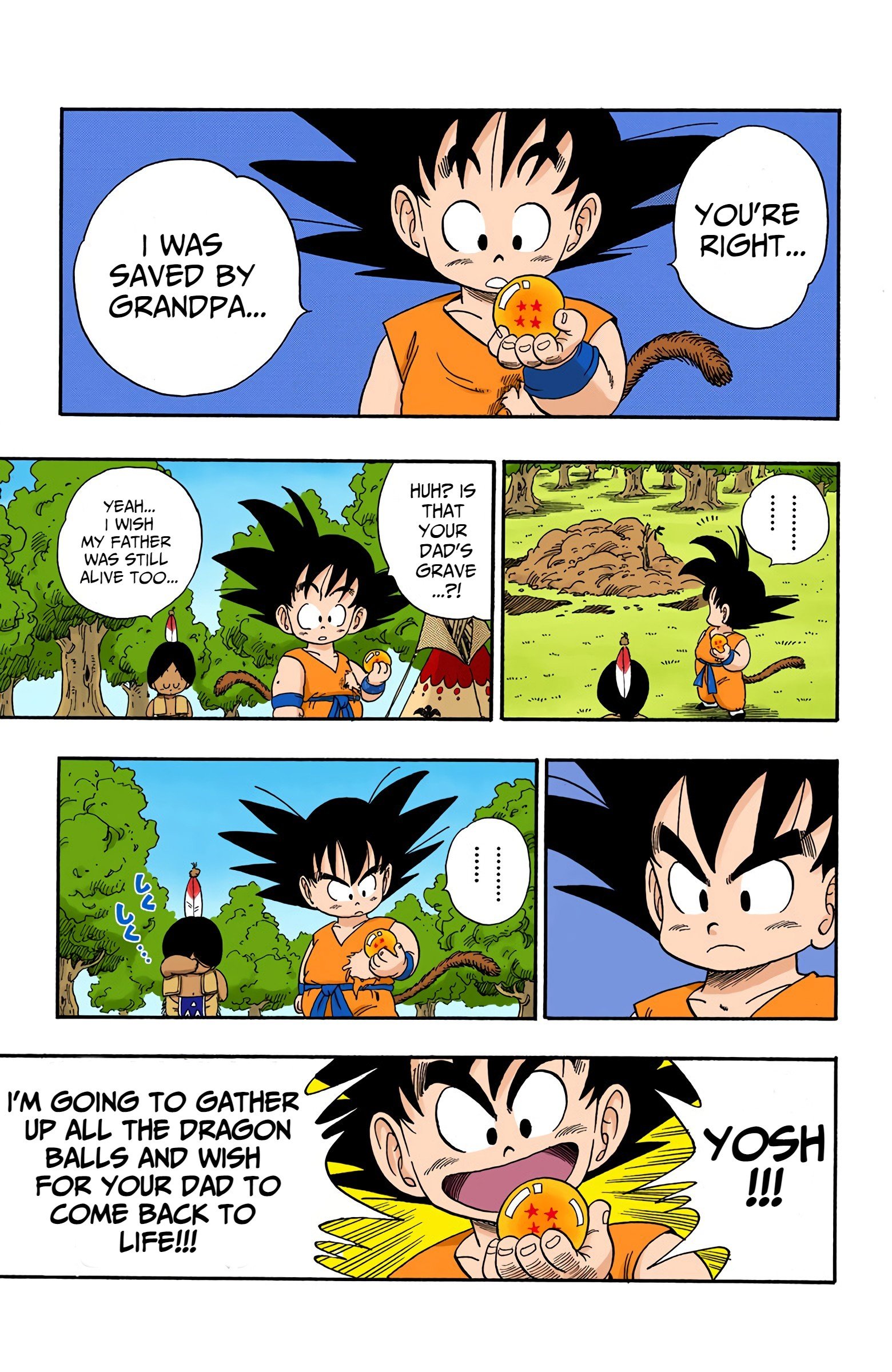 Dragon Ball Colored Manga