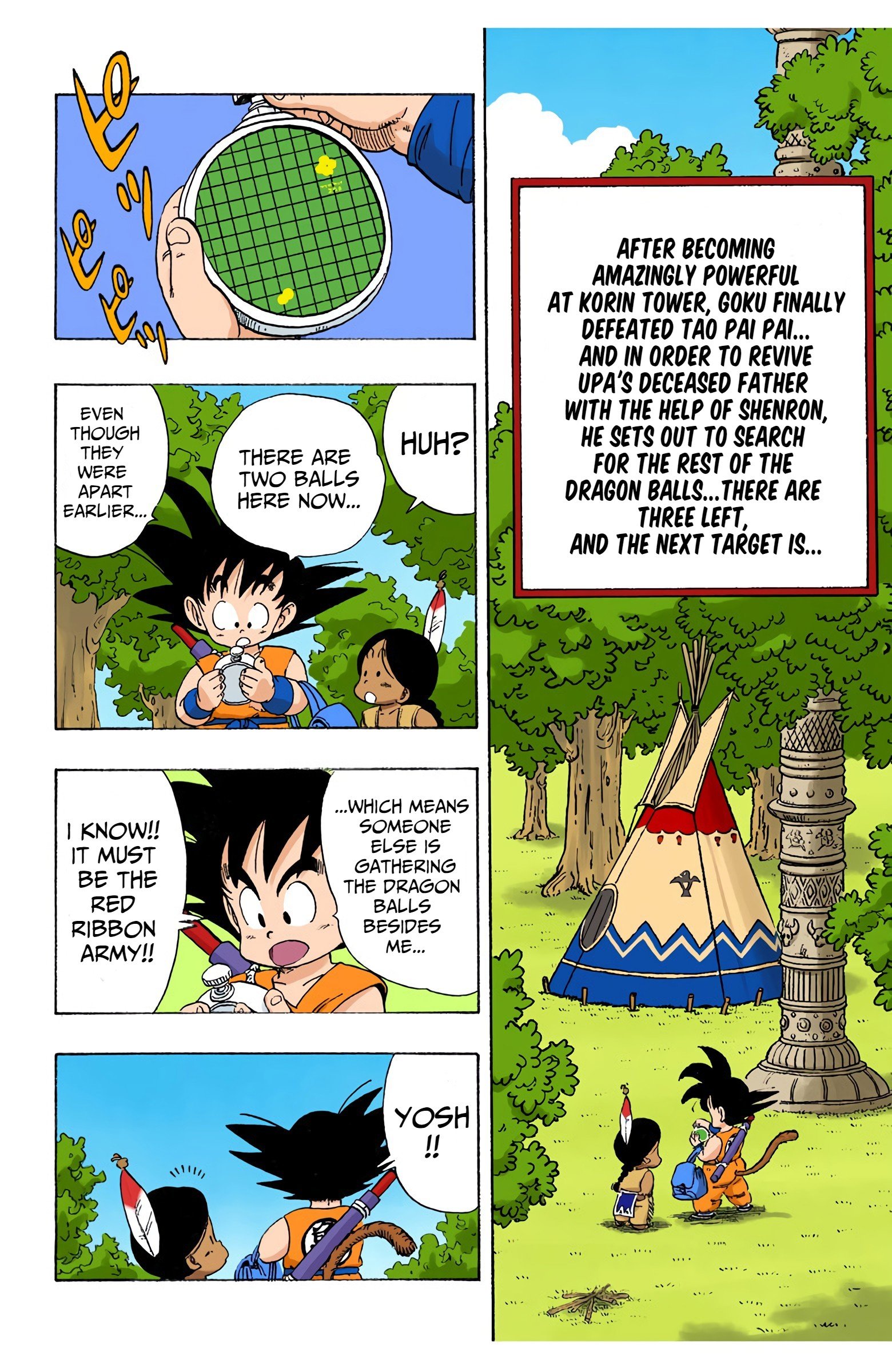 Dragon Ball Colored Manga