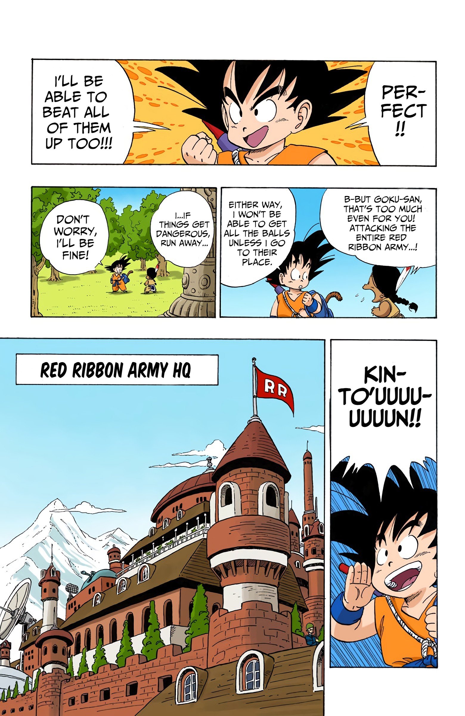 Dragon Ball Colored Manga