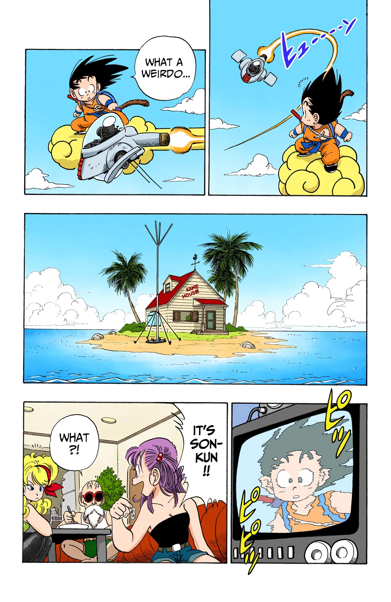 Dragon Ball Colored Manga