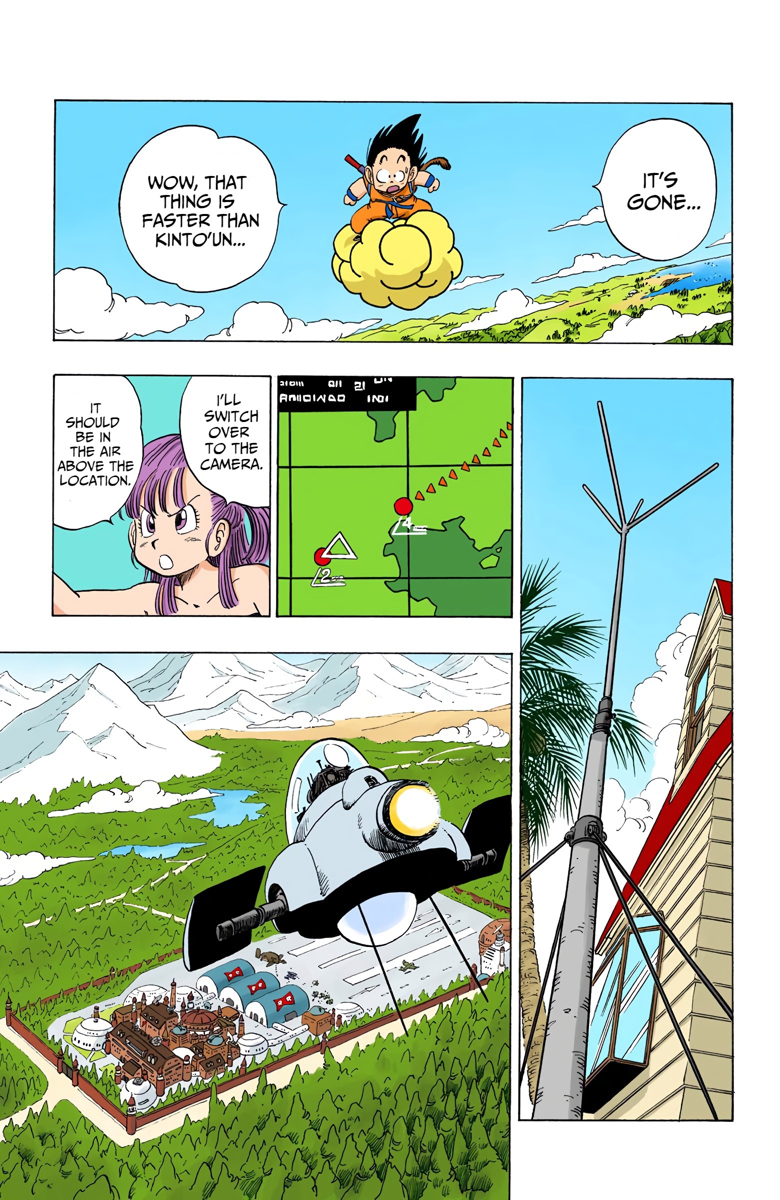 Dragon Ball Colored Manga