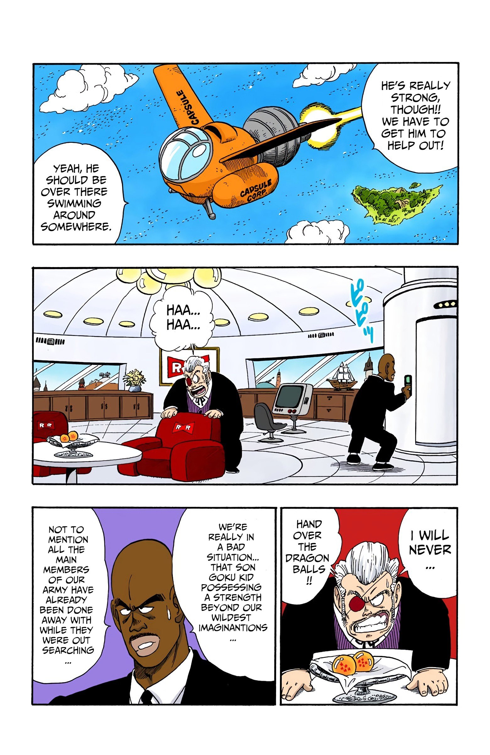 Dragon Ball Colored Manga