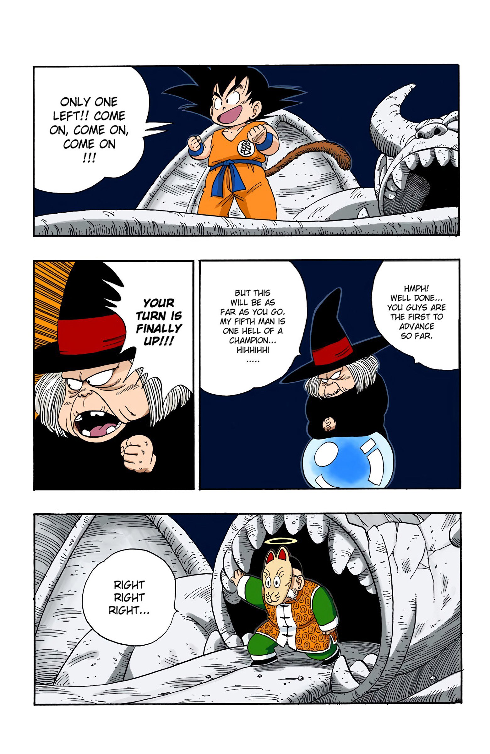 Dragon Ball Colored Manga