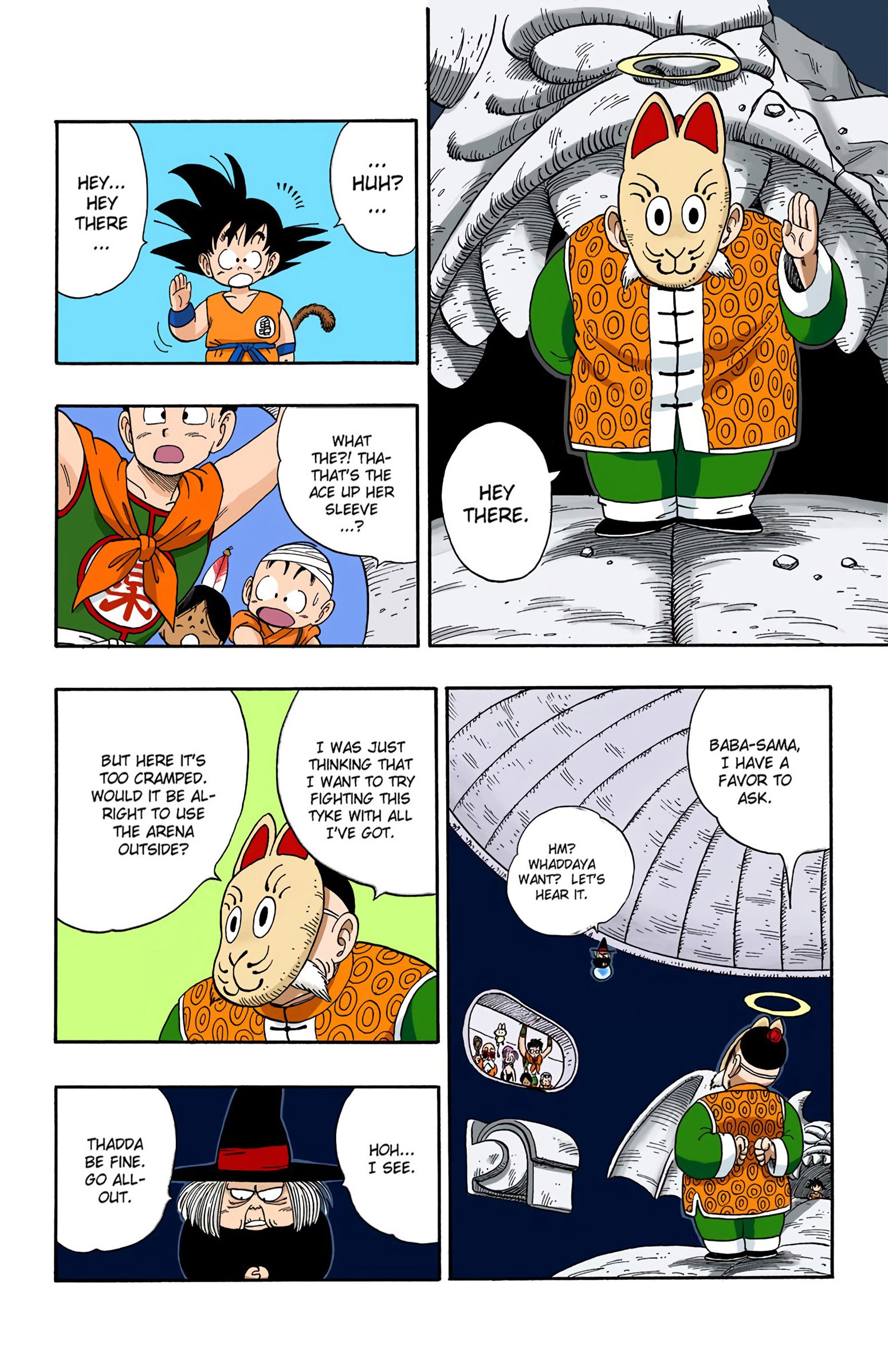 Dragon Ball Colored Manga